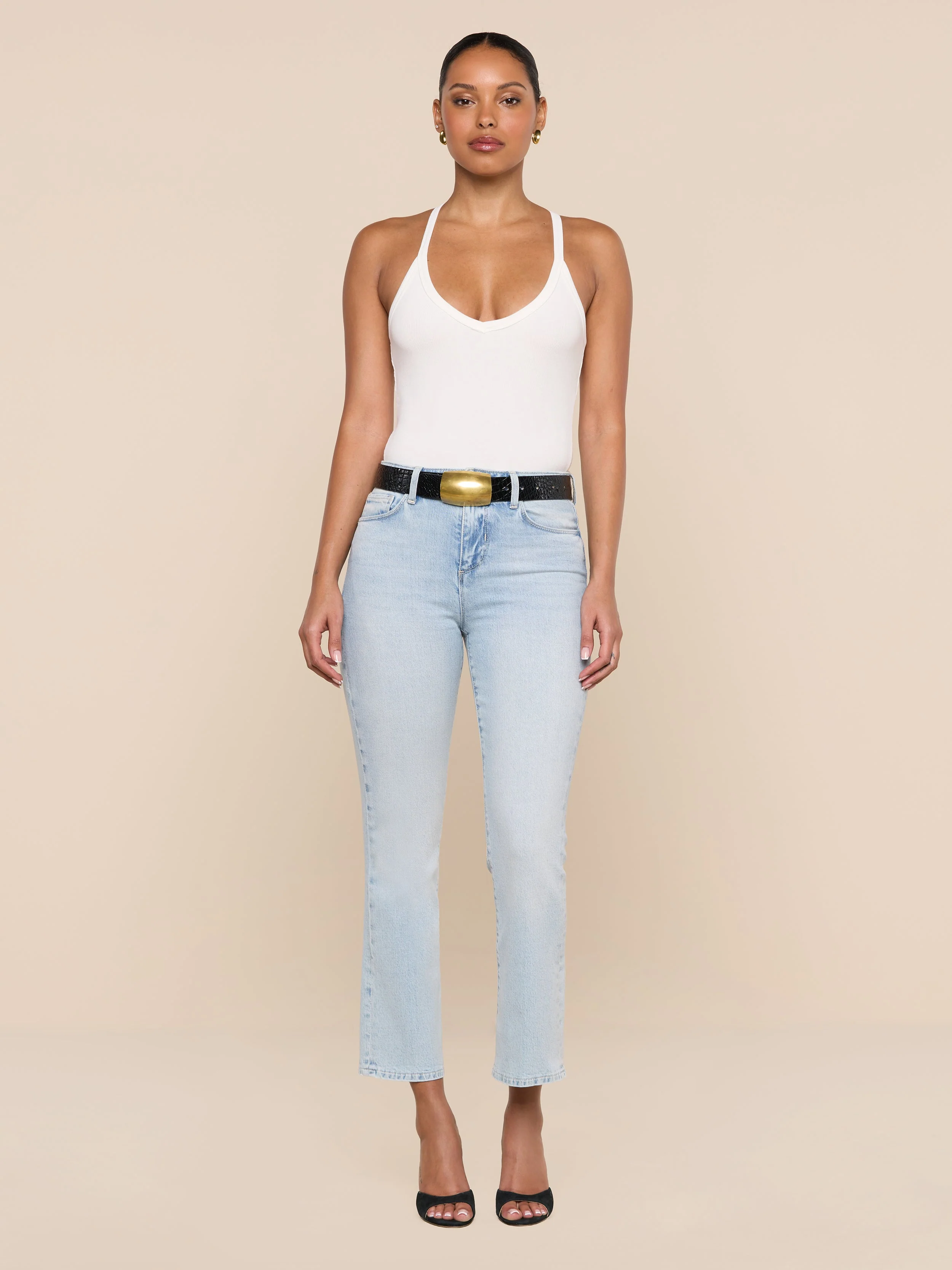 L'AGENCE - Wrenna Racerback Bodysuit - Image 4