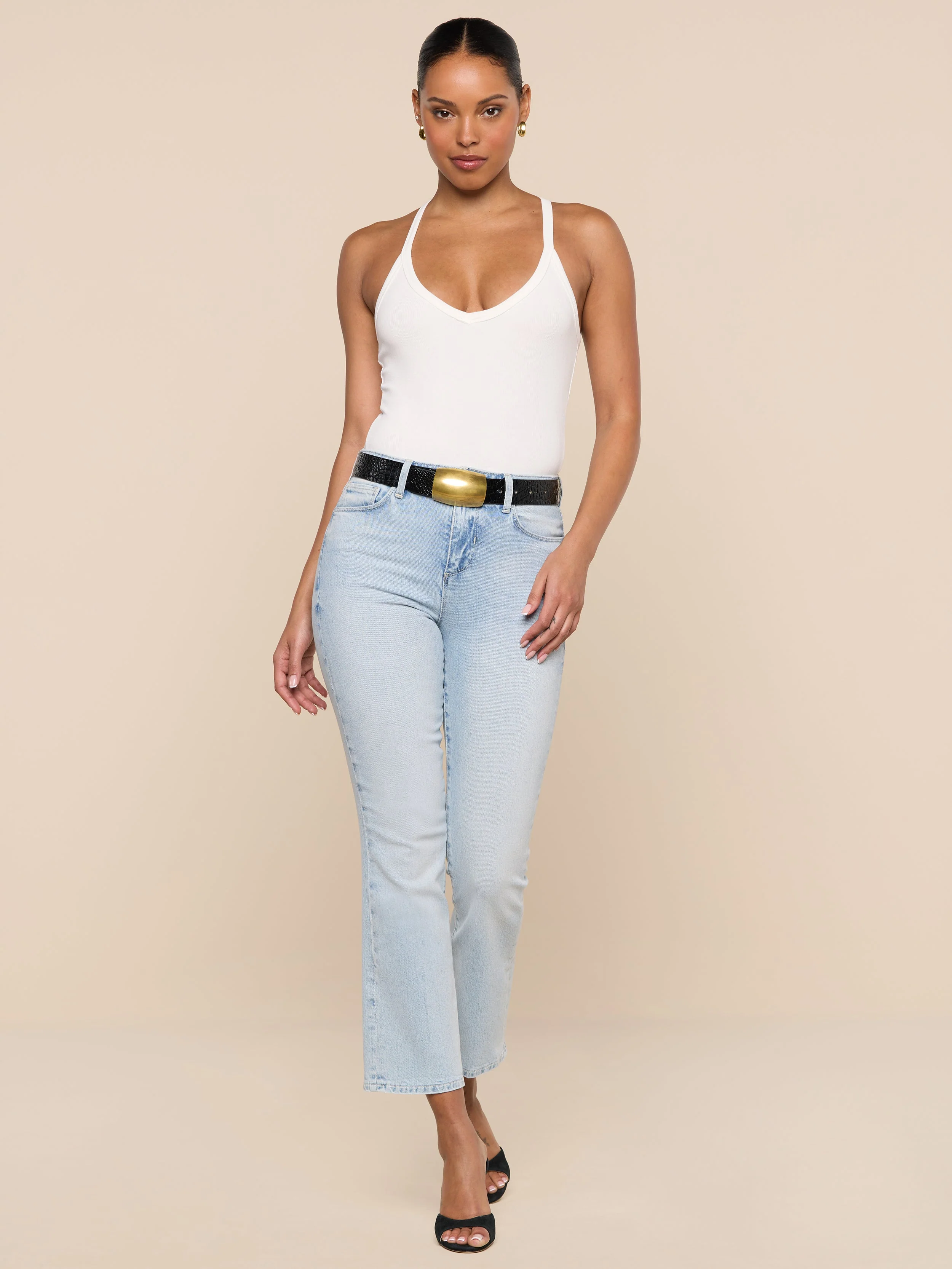 L'AGENCE - Wrenna Racerback Bodysuit - Image 5