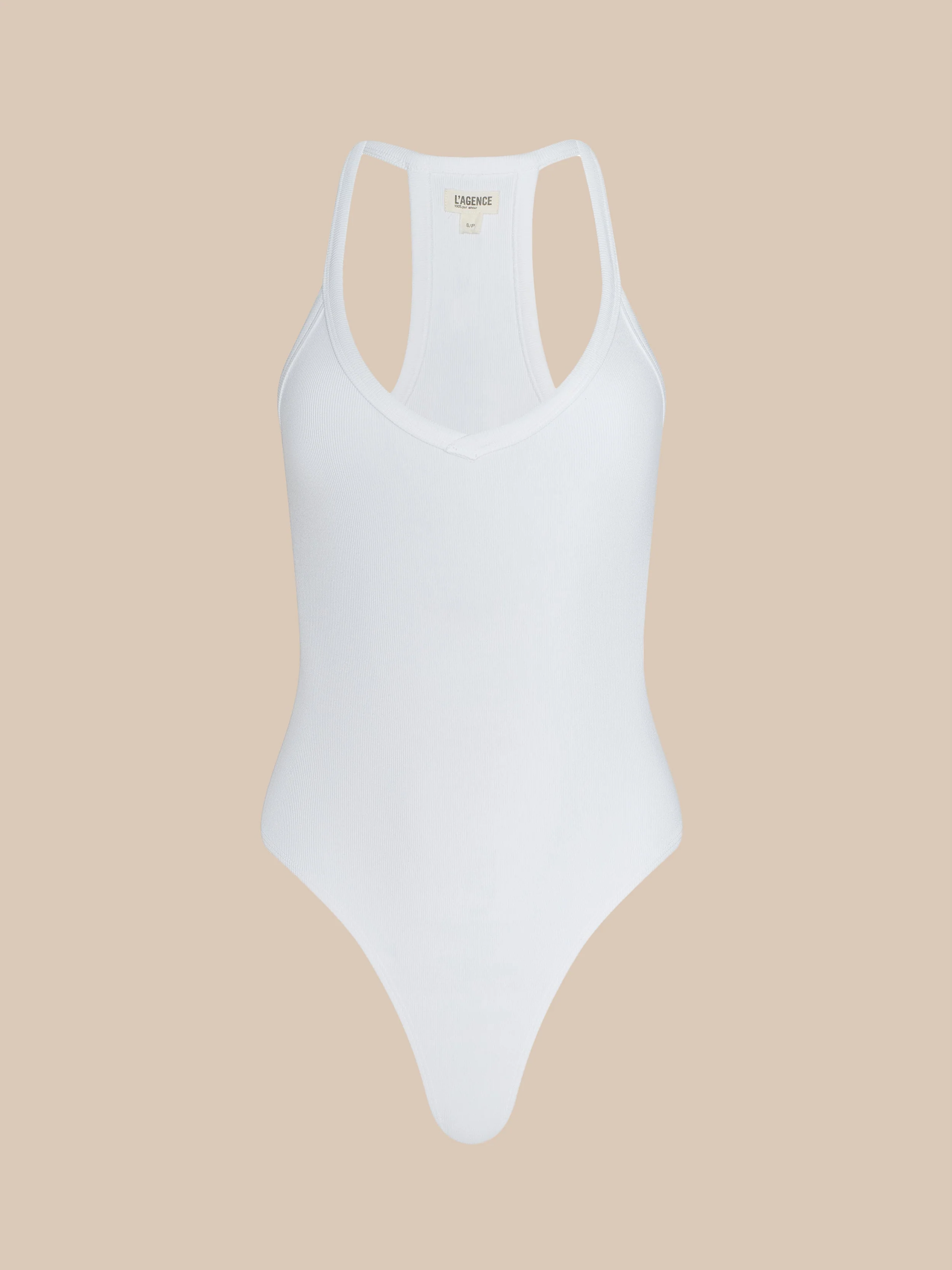 L'AGENCE - Wrenna Racerback Bodysuit - Image 8