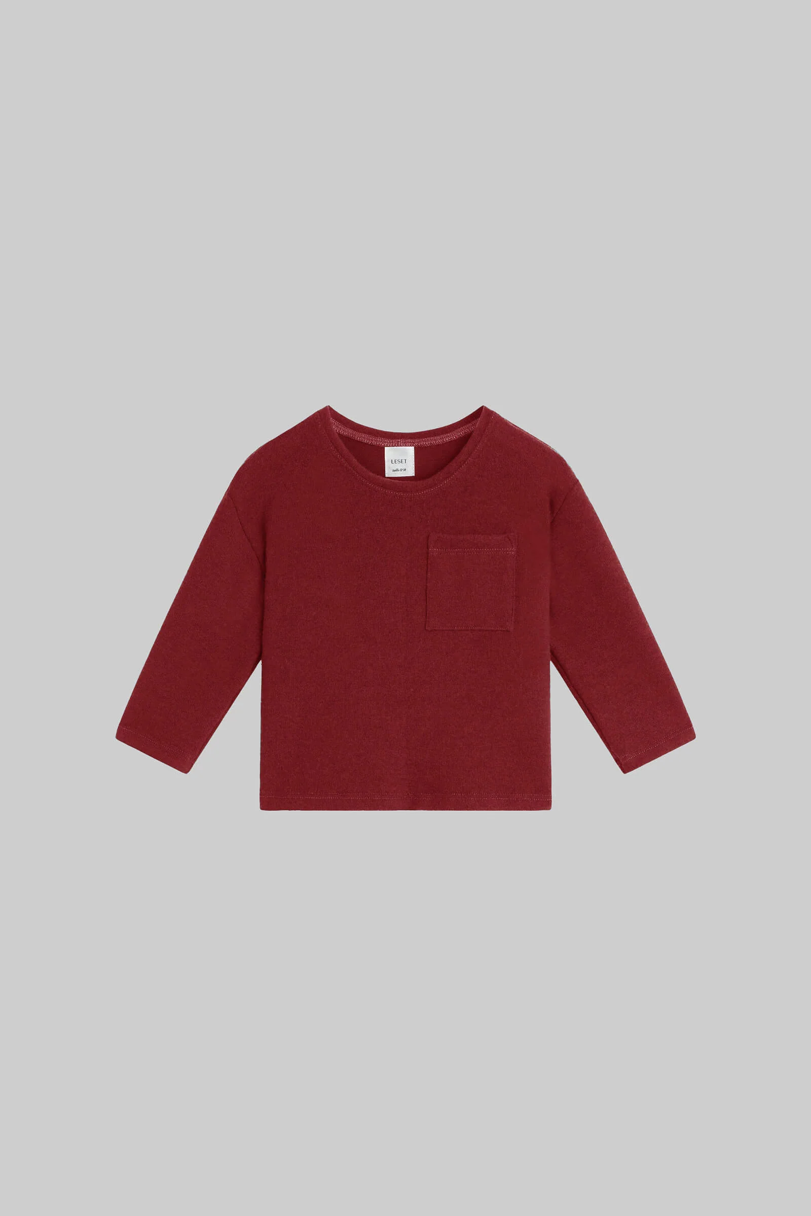 Leset - Lauren Bebe Long Sleeve Pocket Tee - Image 2