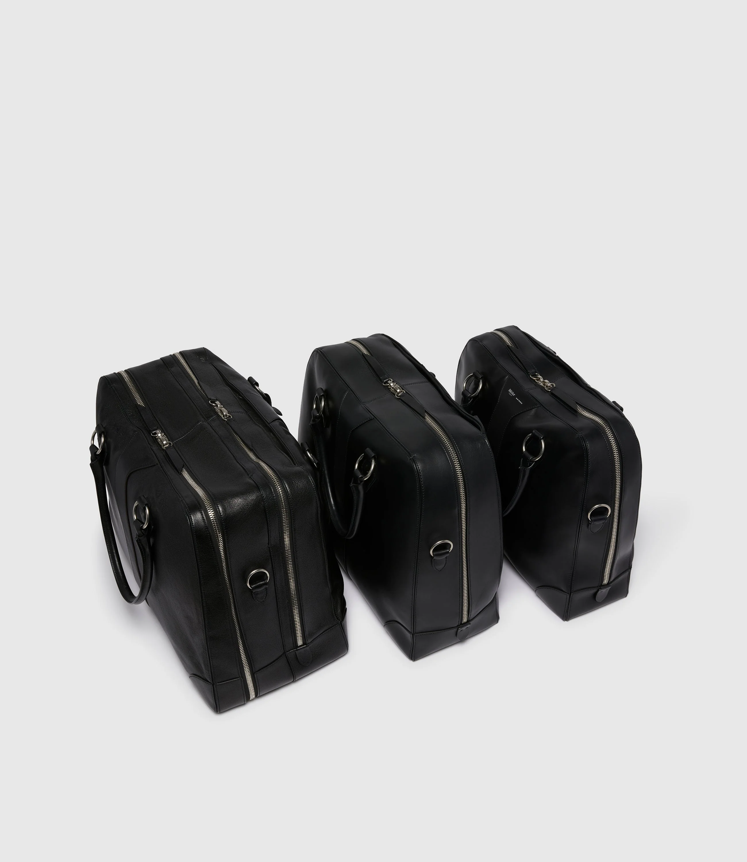Metier - Le Grand Voyage Three to Five Night Bag Atelier Calfskin Black - Image 3