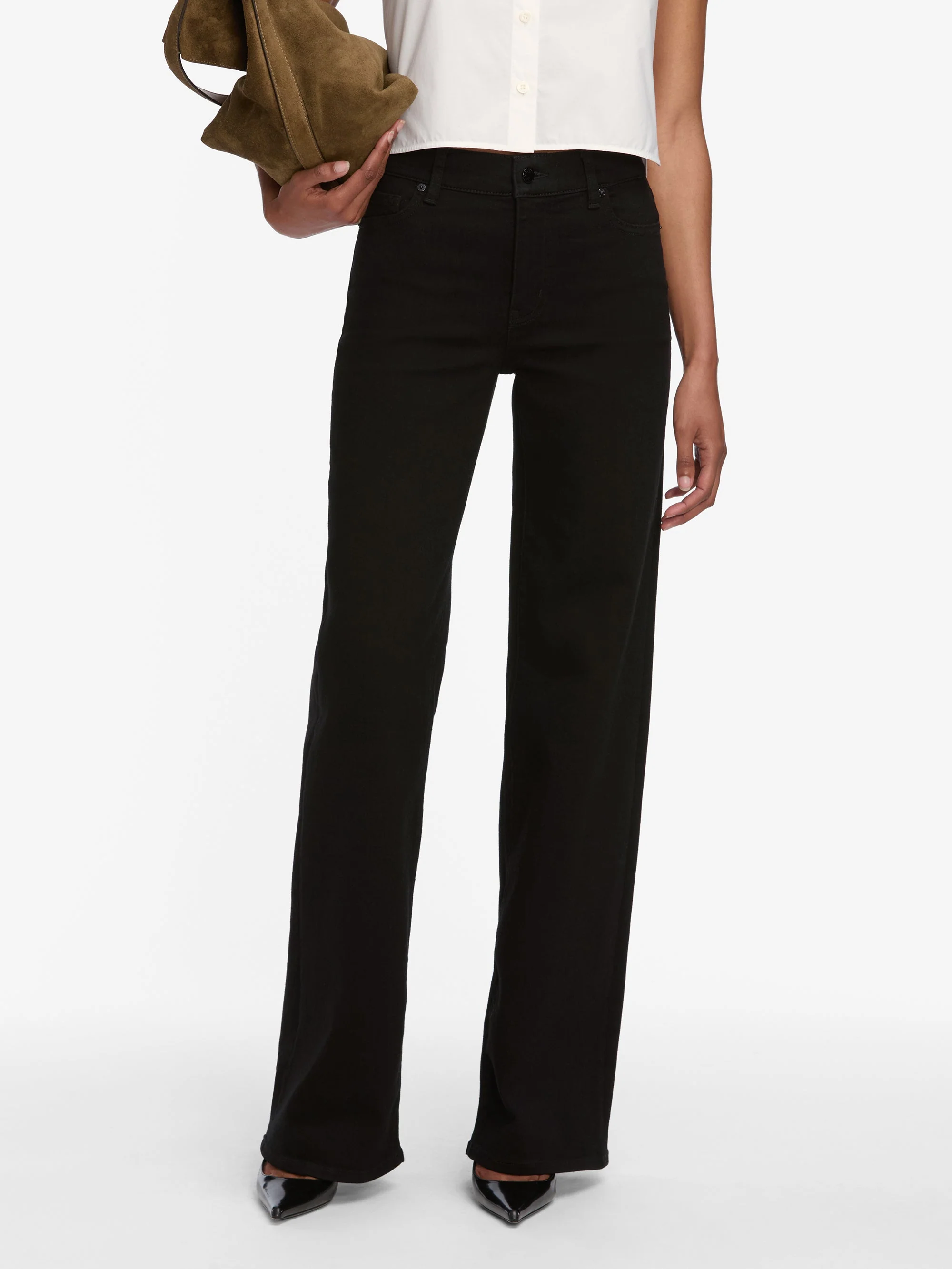 FRAME - Le Slim Palazzo Long - Image 3
