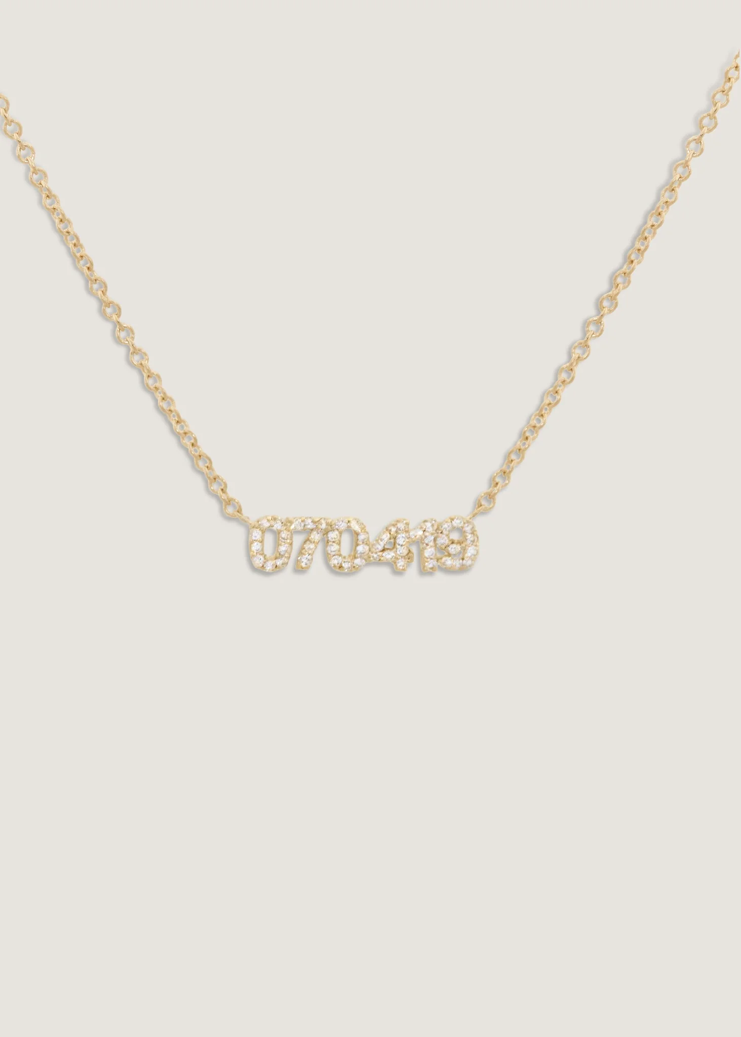 Kinn - Legacy Nameplate Necklace Diamond - Image 2