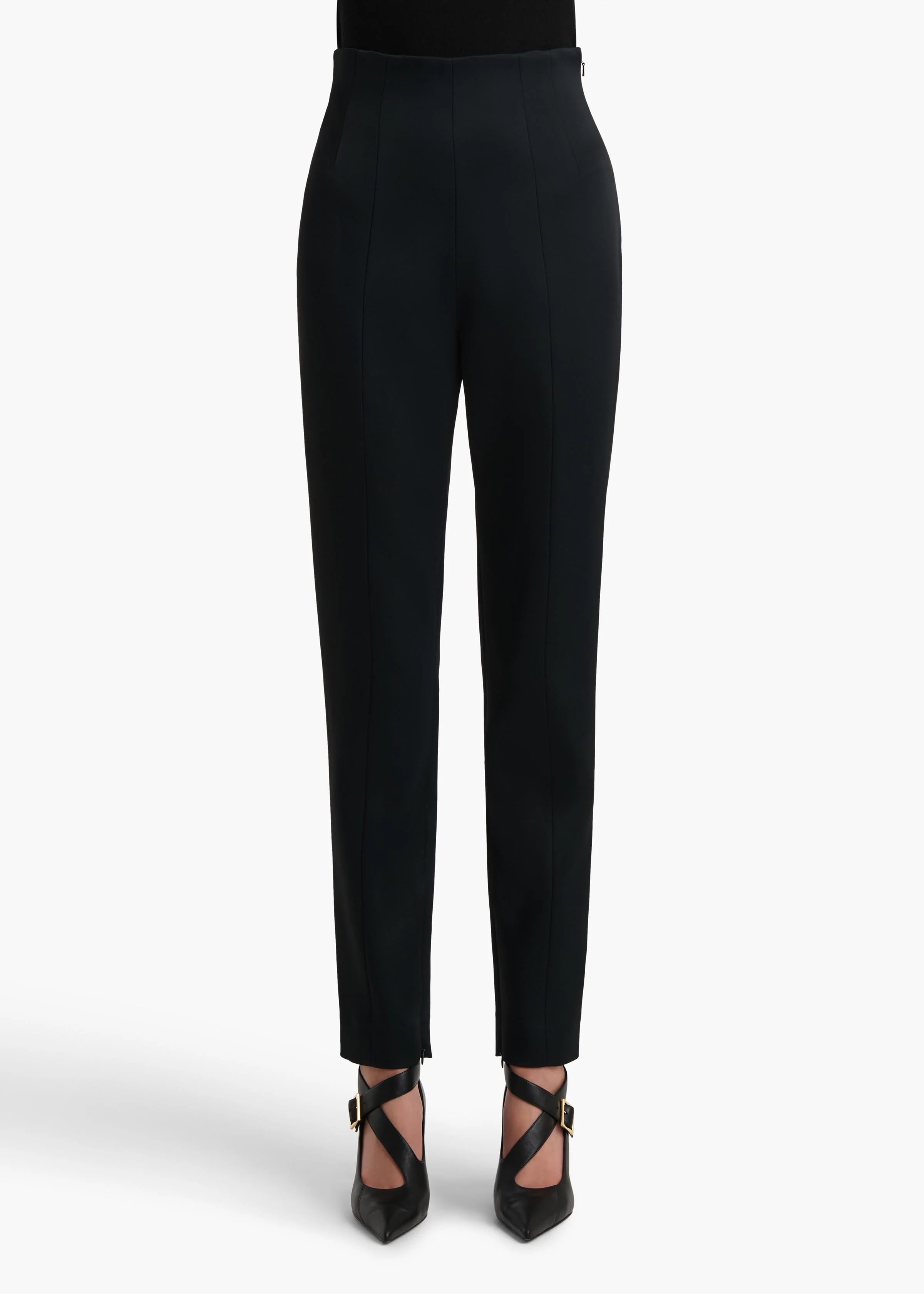 Khaite - Lenn Pant in Black - Image 3
