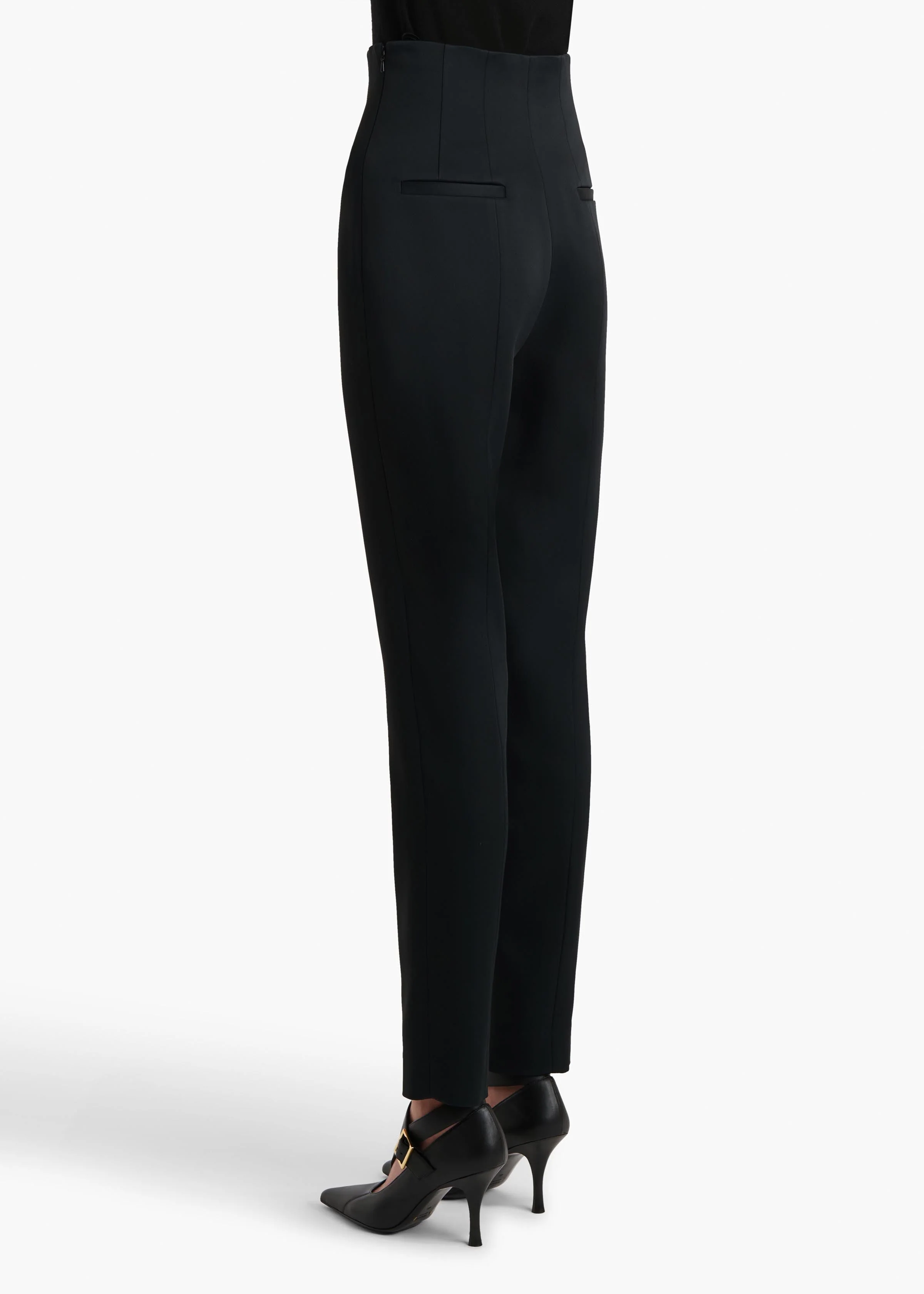 Khaite - Lenn Pant in Black - Image 4
