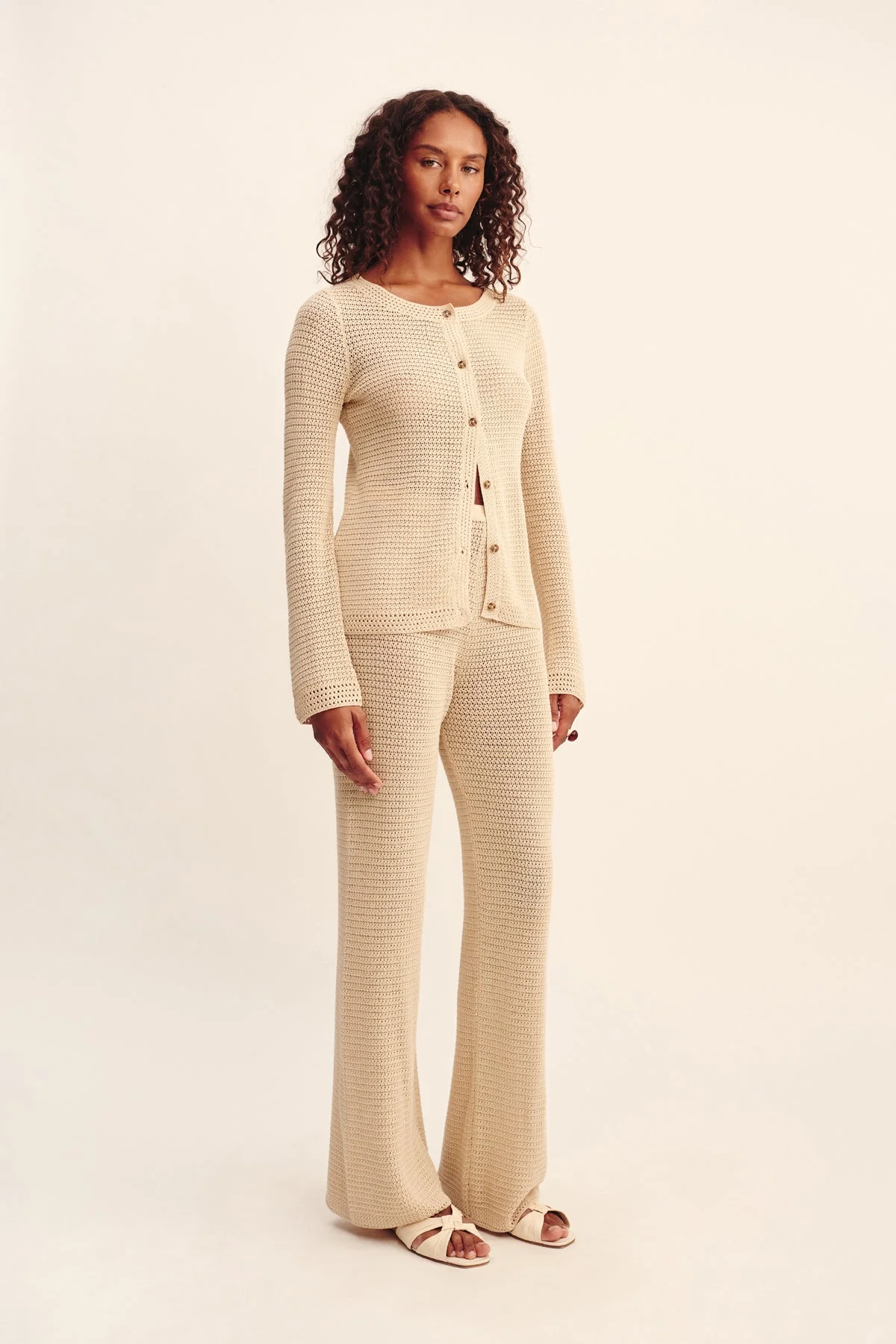 Posse - LENNON CARDIGAN - BEIGE - Image 3