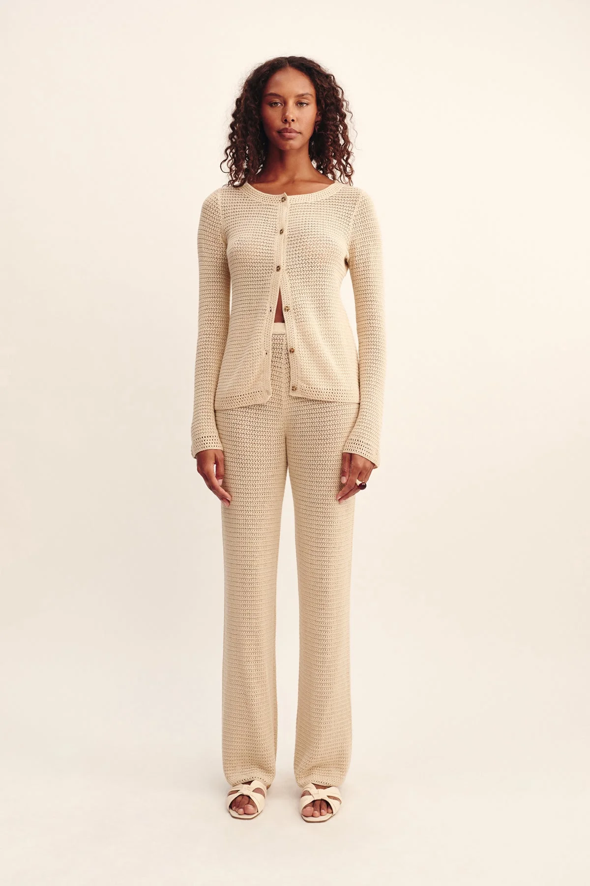 Posse - LENNON CARDIGAN - BEIGE - Image 8