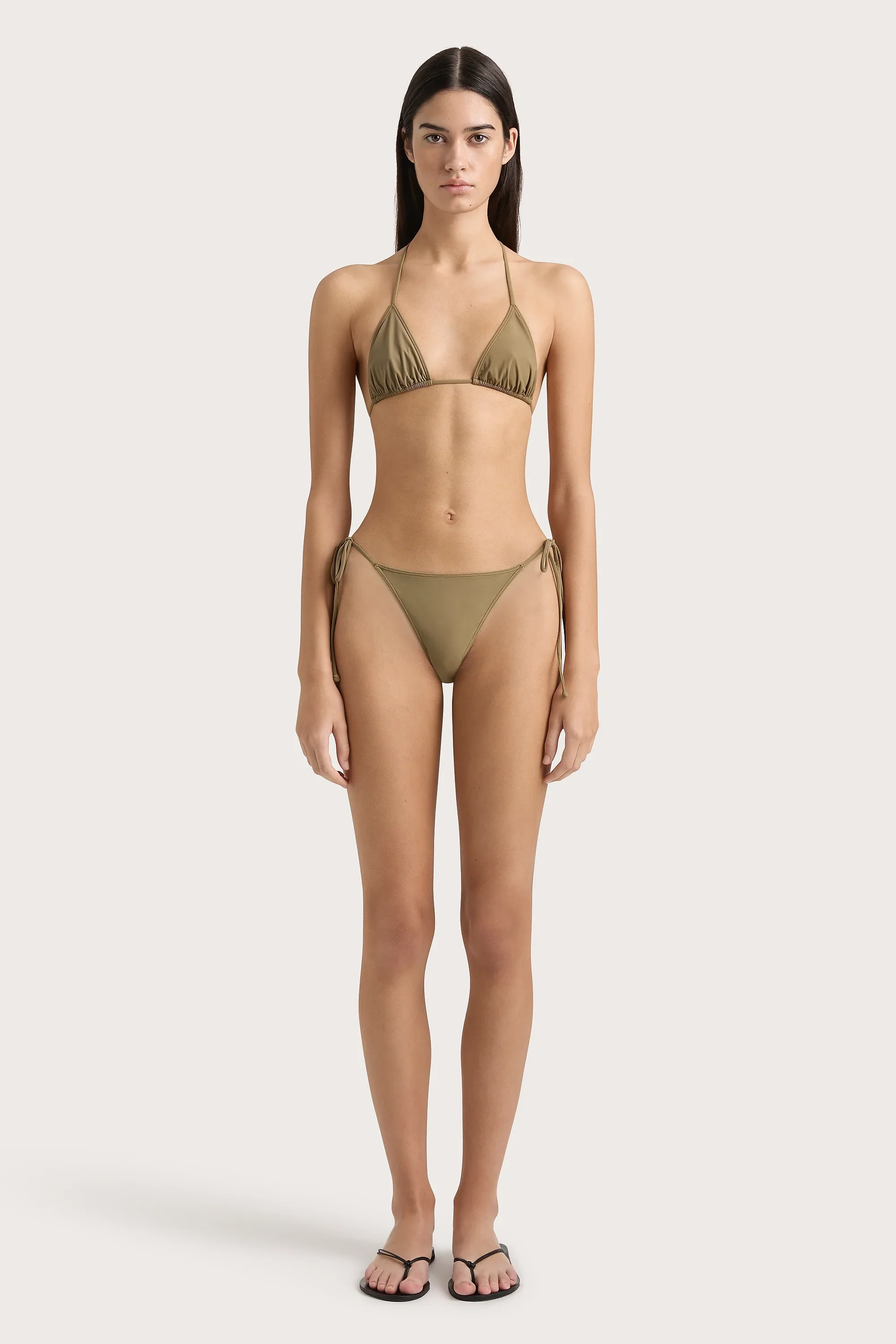 Faithfull - Leo Bikini Bottom Khaki - Final Sale
