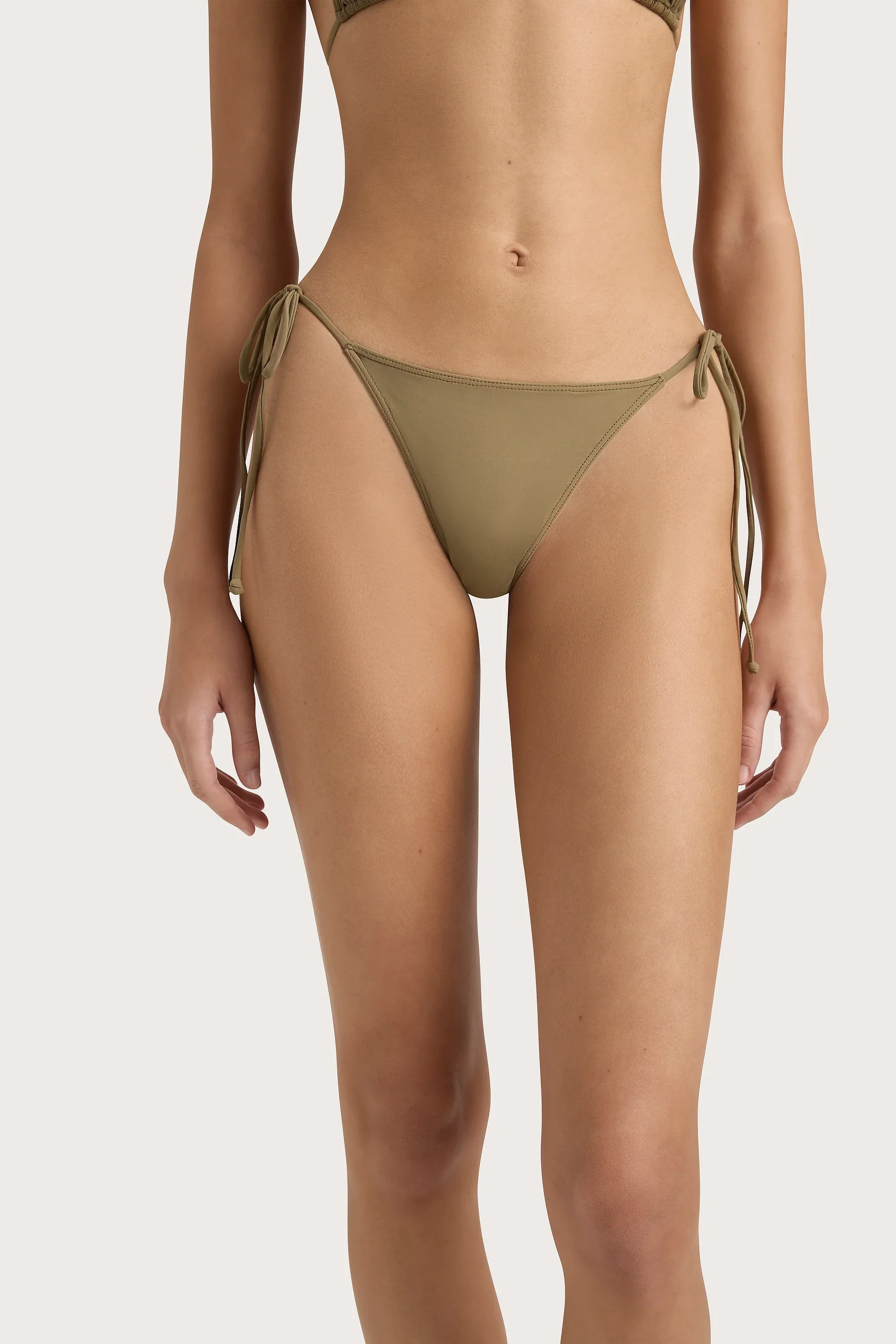 Faithfull - Leo Bikini Bottom Khaki - Final Sale - Image 2