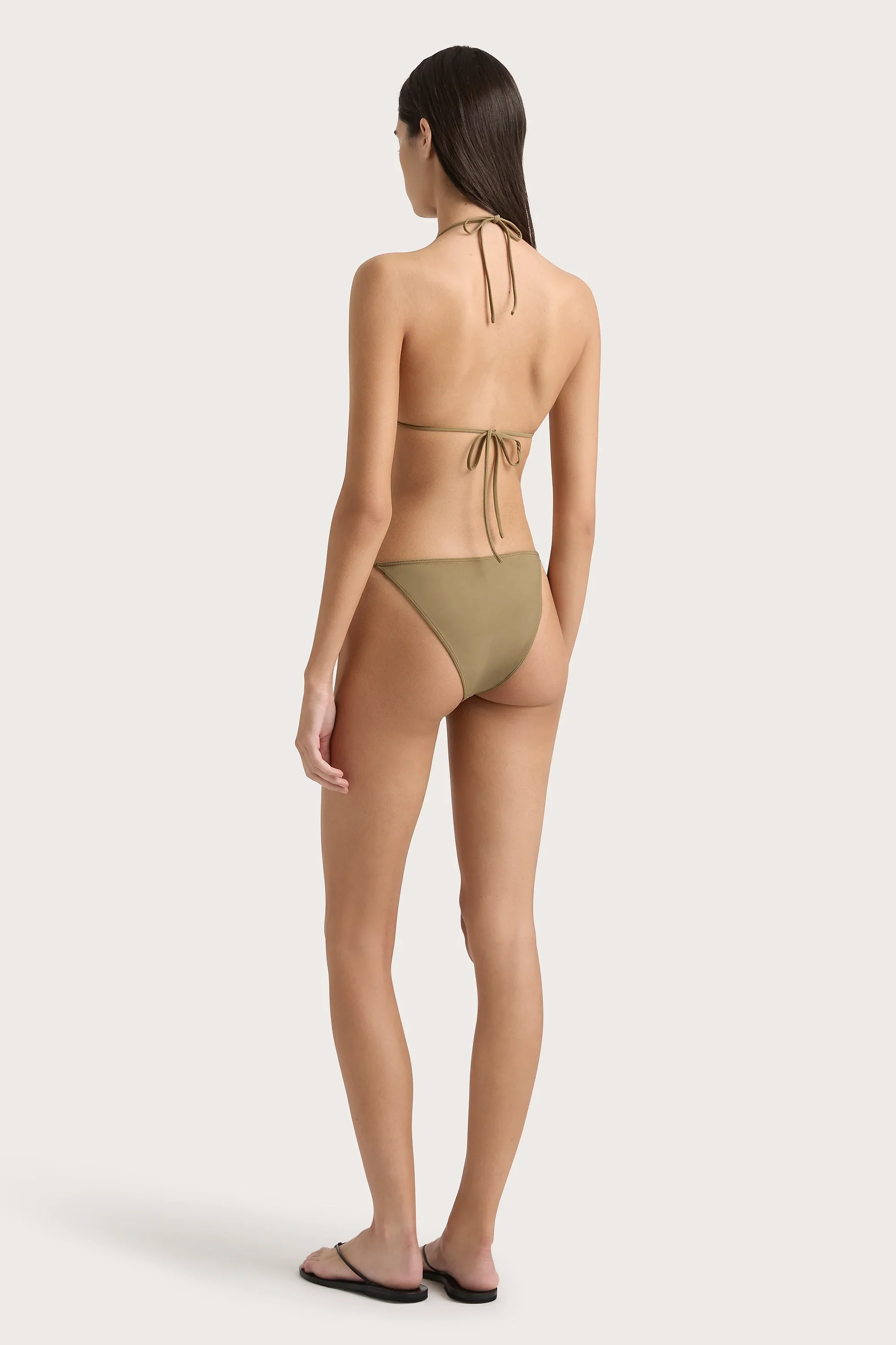 Faithfull - Leo Bikini Bottom Khaki - Final Sale - Image 5