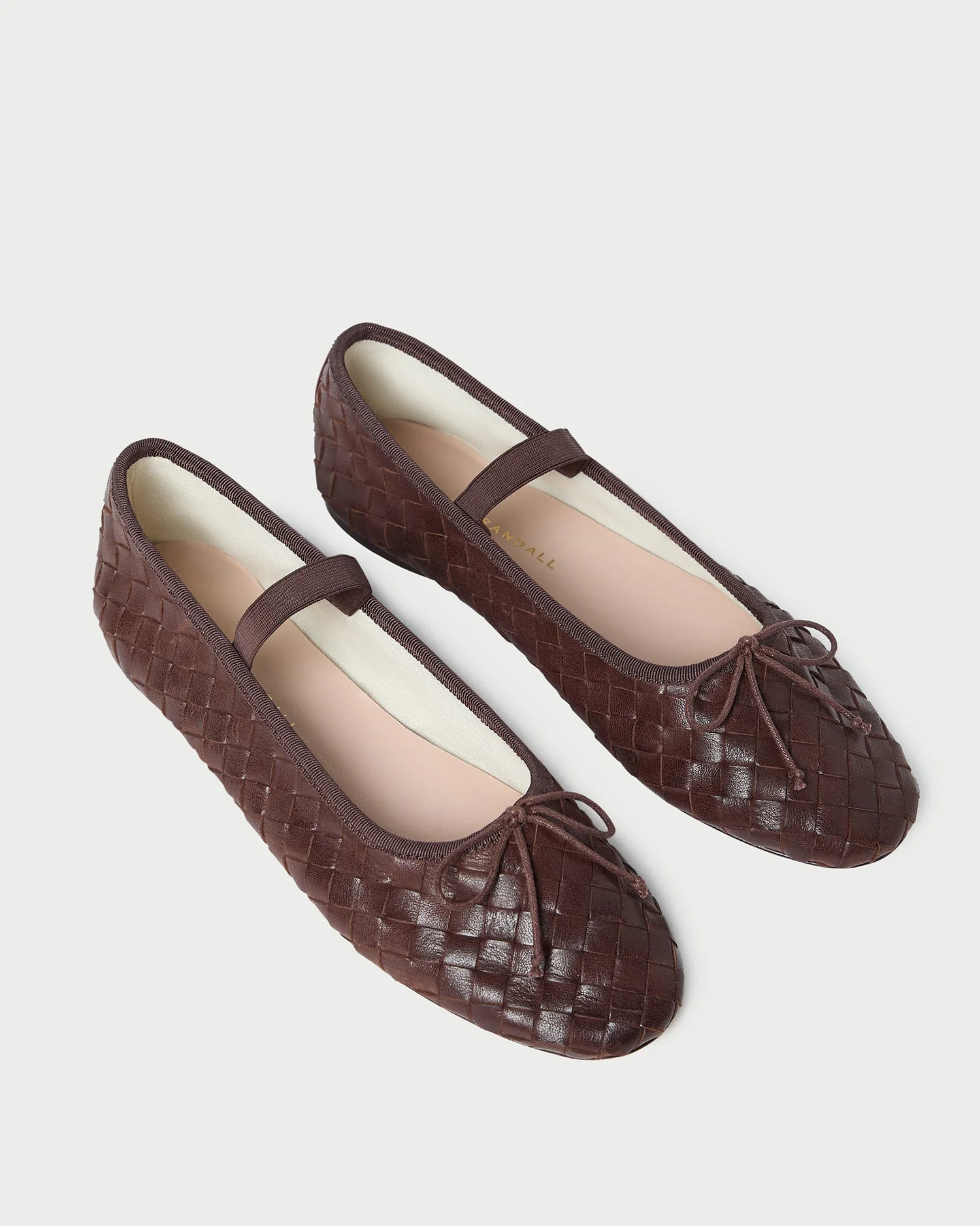 Loeffler Randall - Leonie Espresso Woven Ballet Flat - Image 4
