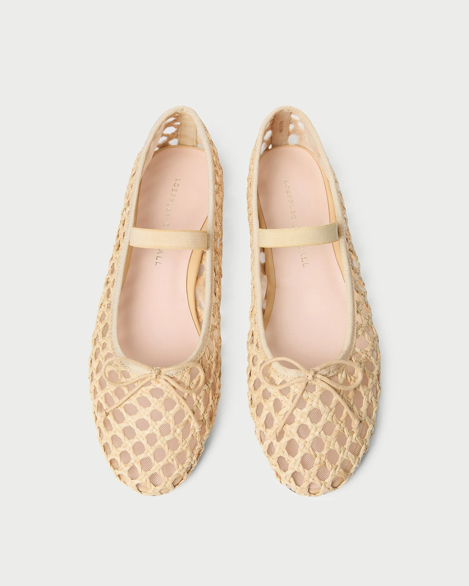 Loeffler Randall - Leonie Natural Crochet Ballet Flat