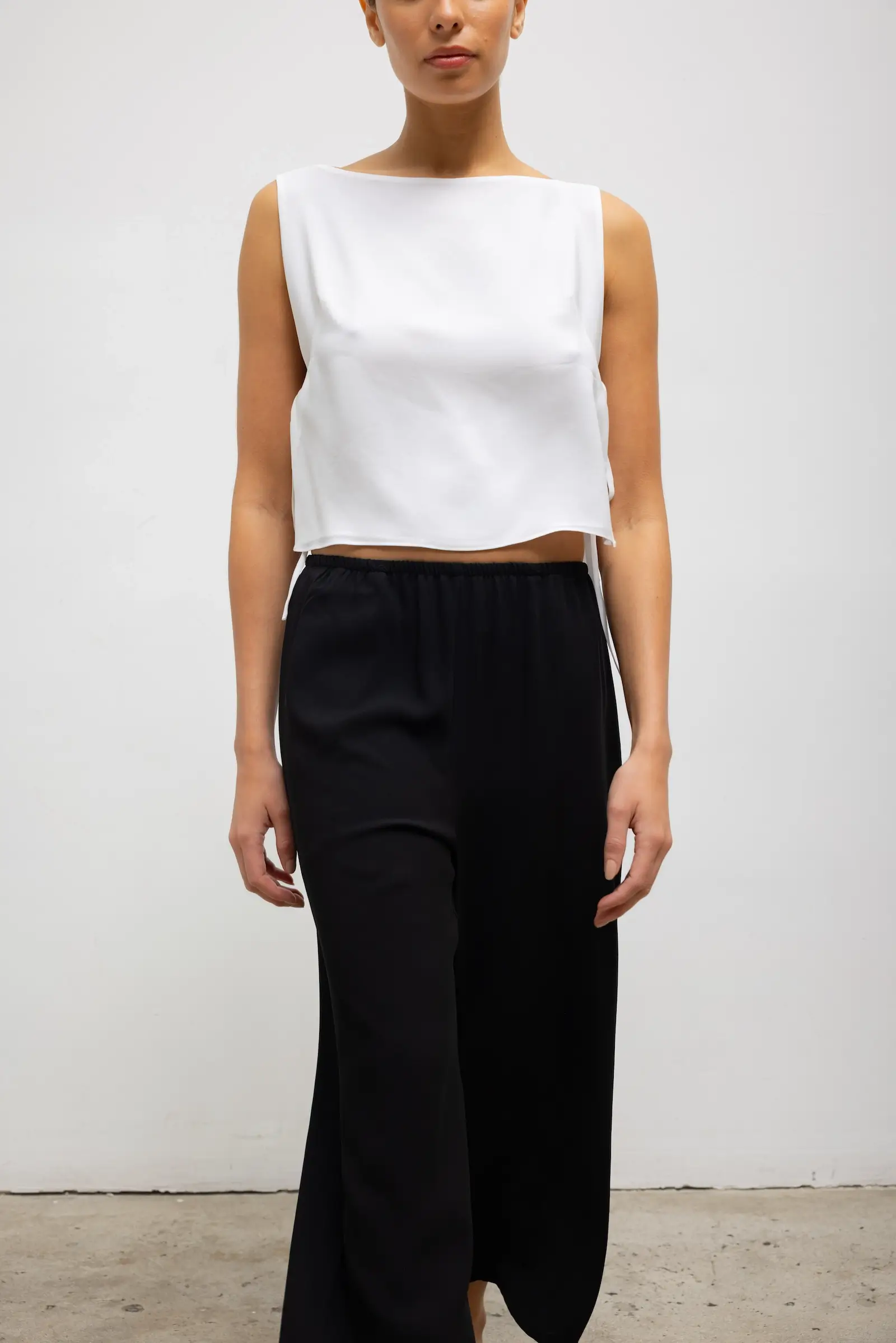Leset - Ari Boatneck Tie Top - Image 4