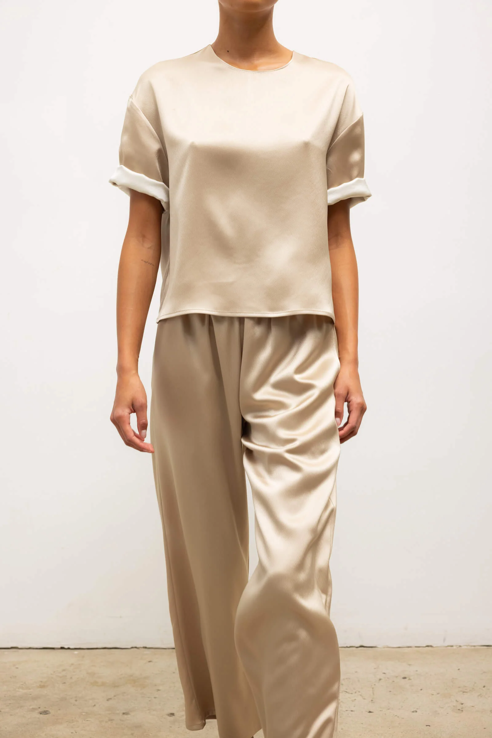 Leset - Barb Crop Drawstring Pant - Image 4