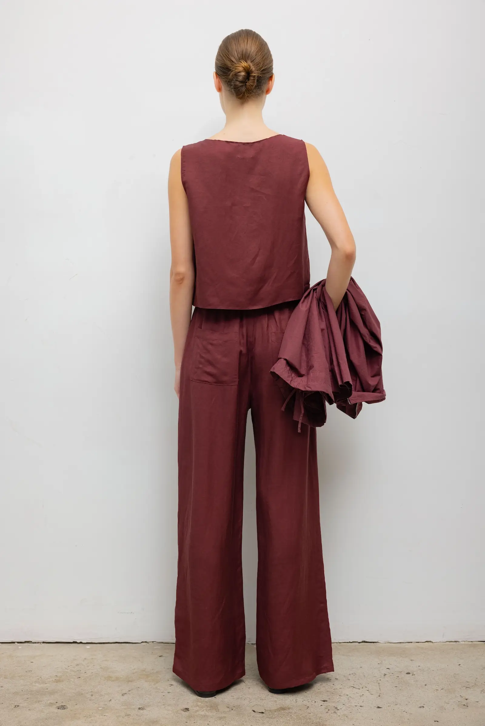 Leset - Daniel Crop Sleeveless Crew - Image 5