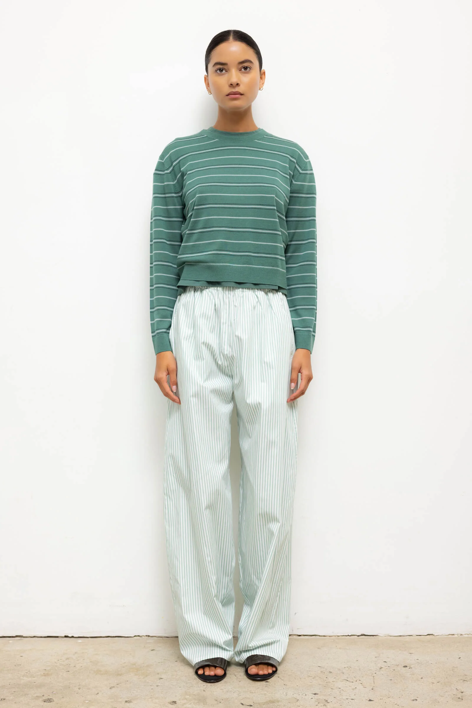 Leset - James Stripe Classic Crew - Image 3