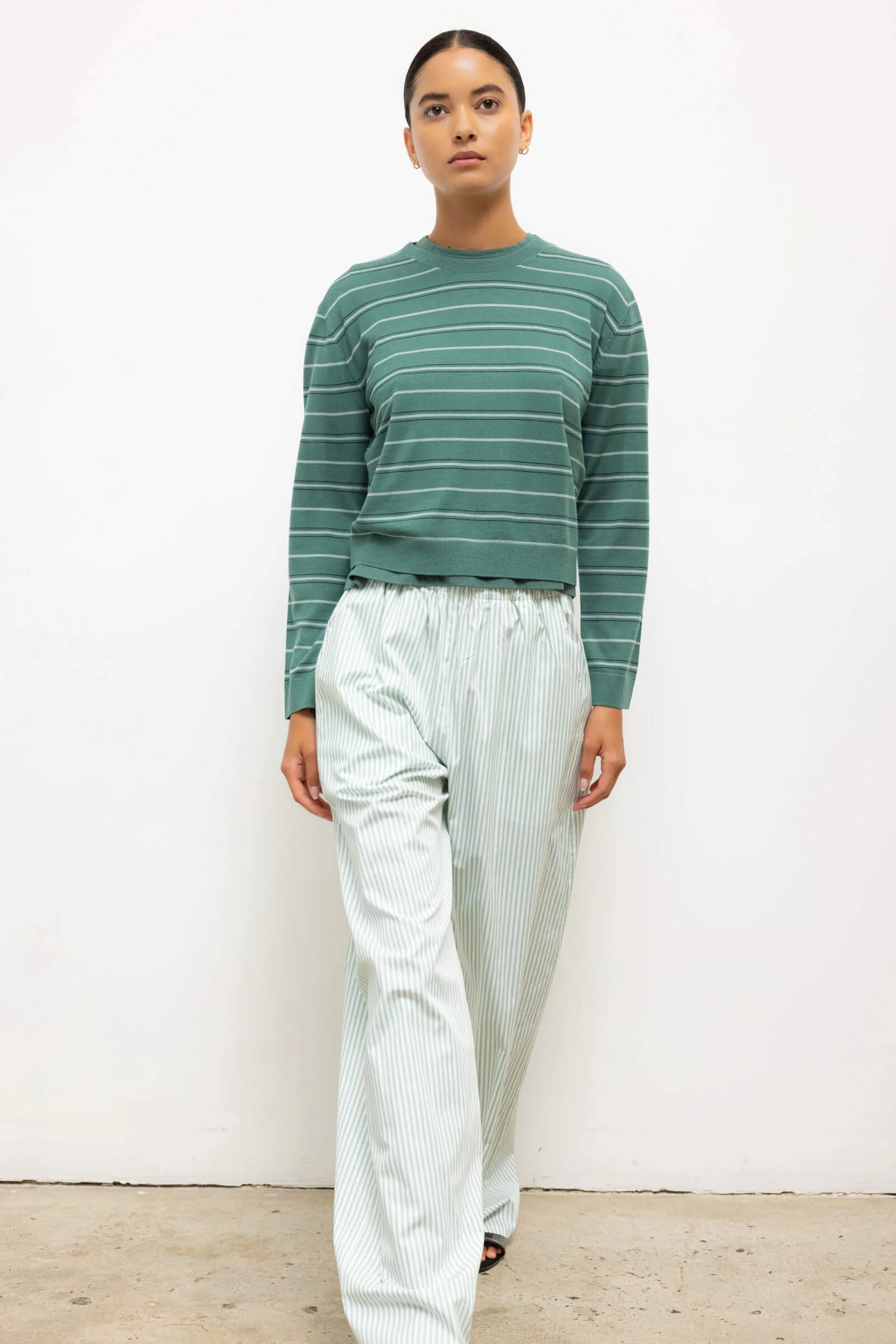 Leset - James Stripe Classic Crew - Image 4