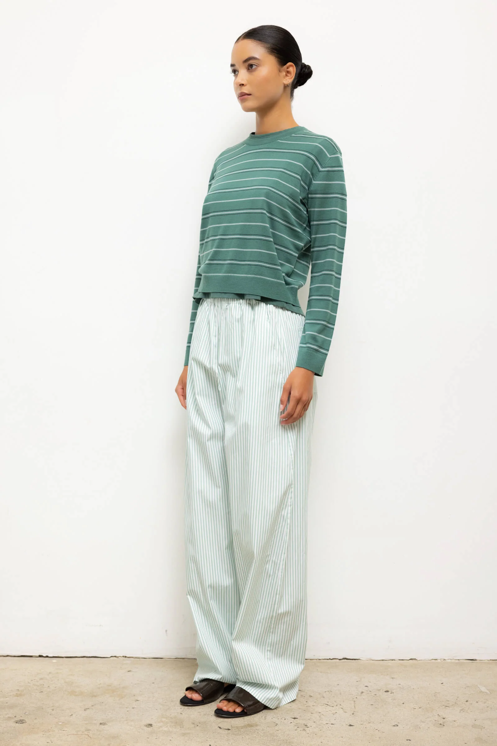 Leset - James Stripe Classic Crew - Image 5