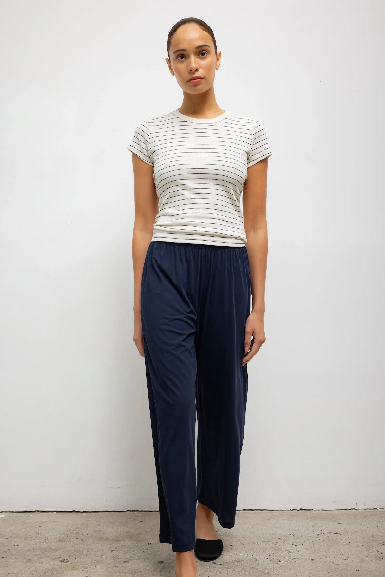 Leset - Nando Stripe Slim Fit Tee - Image 4