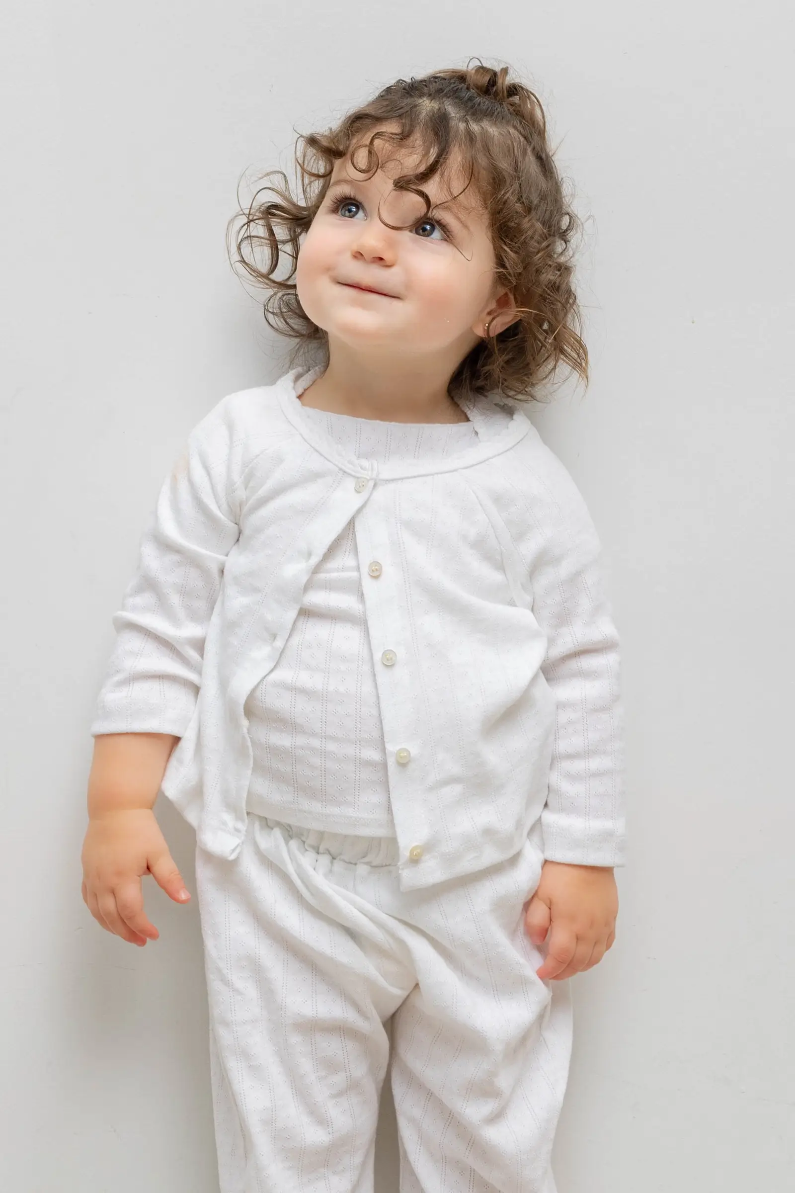 Leset - Pointelle Bebe Cardigan