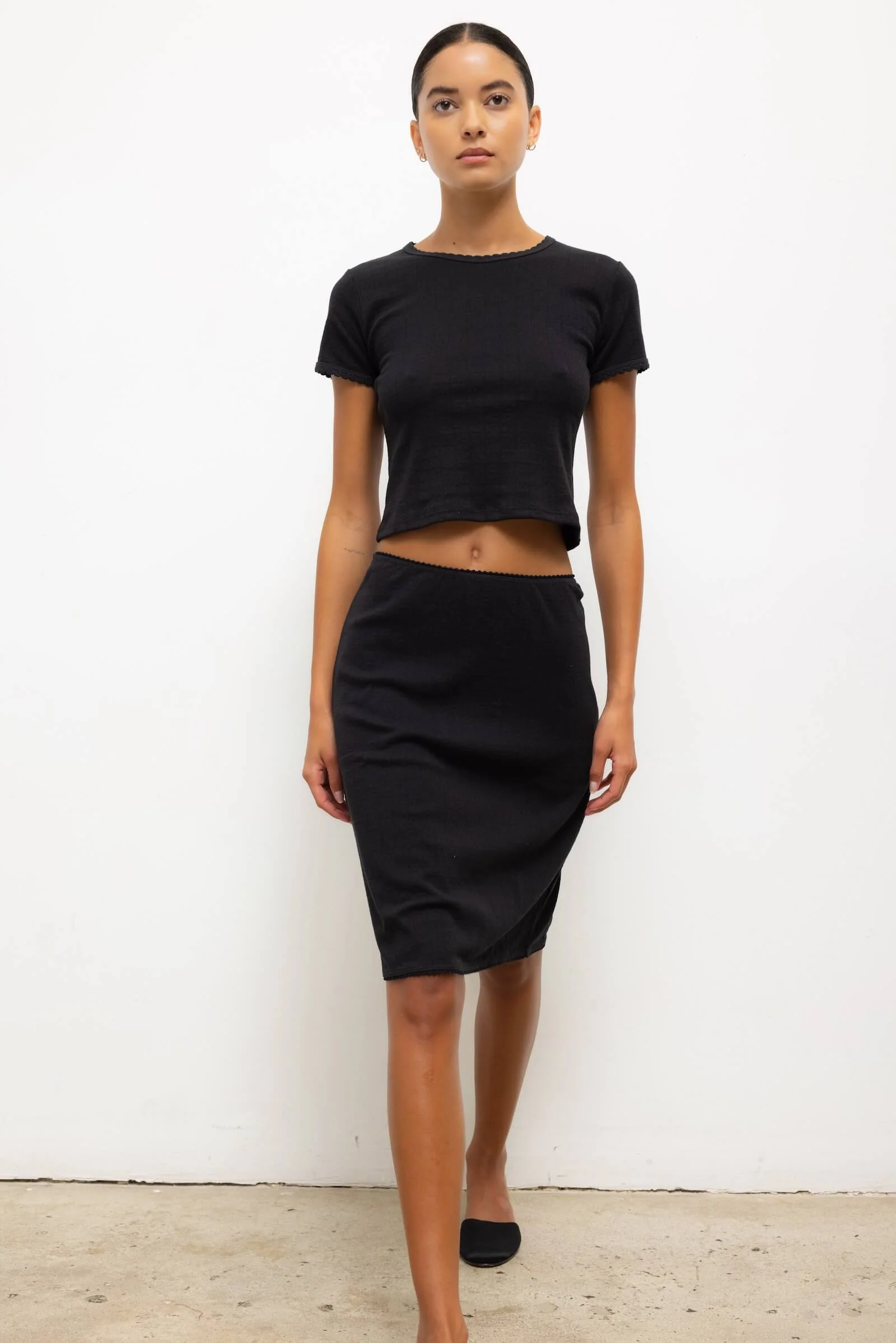 Leset - Pointelle Skirt - Image 3
