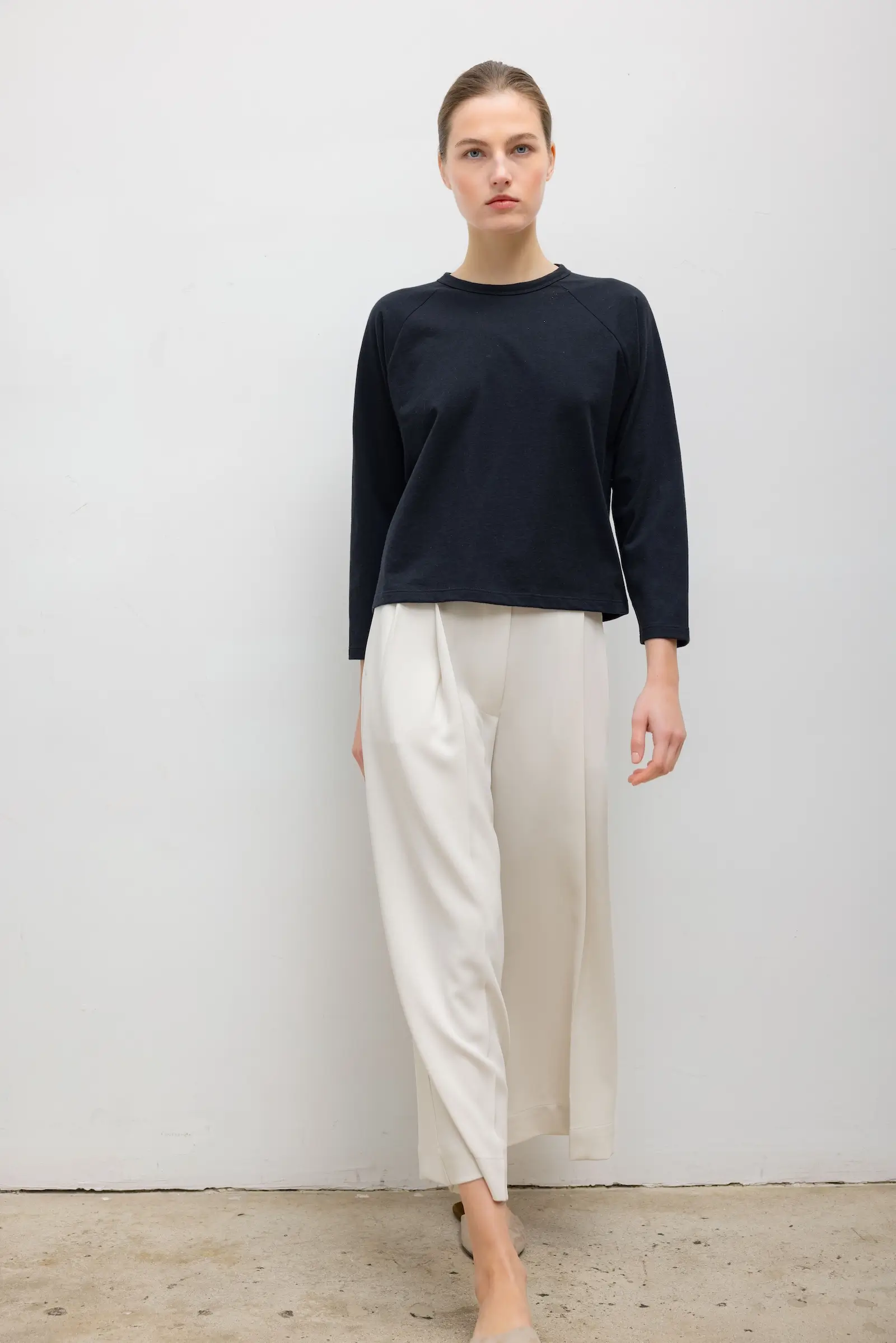 Leset - The Margo Long Sleeve Baseball Tee - Image 3
