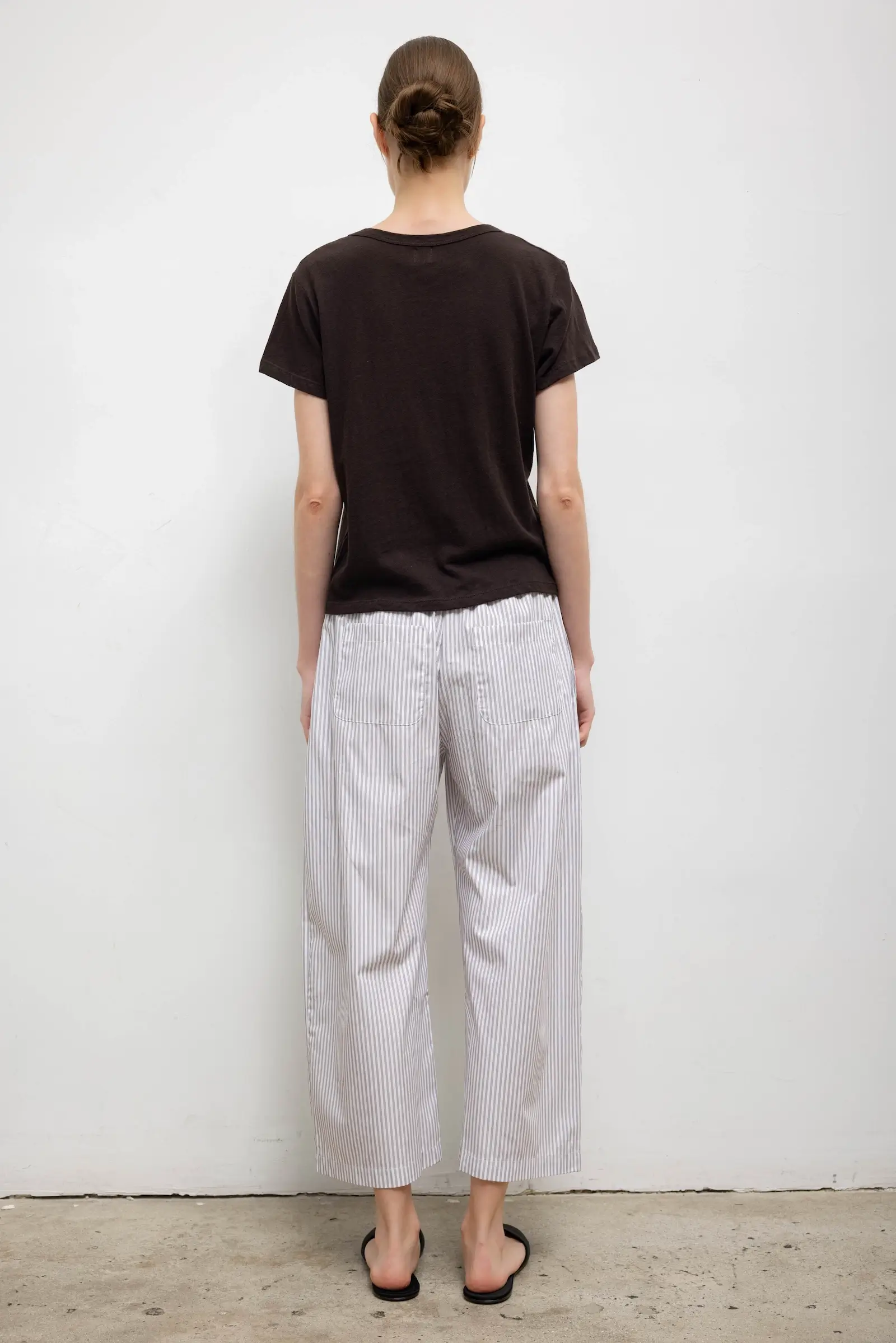 Leset - Yoshi Stripe Crop Drawstring Pant - Image 5