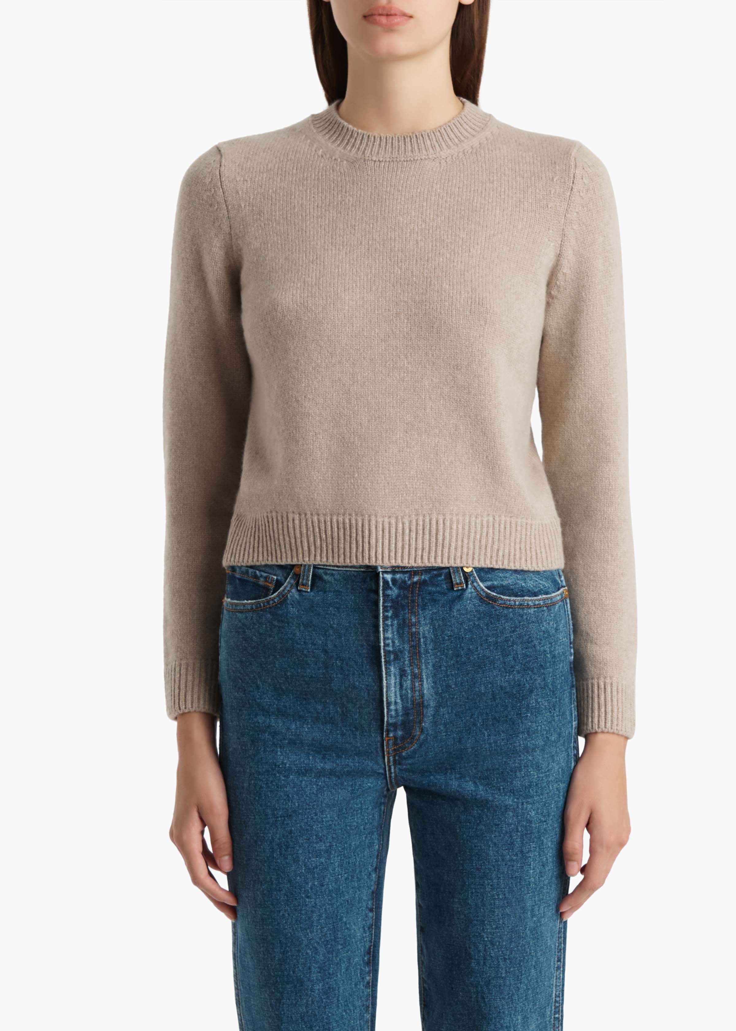 Khaite - Leta Sweater in Putty - Image 10