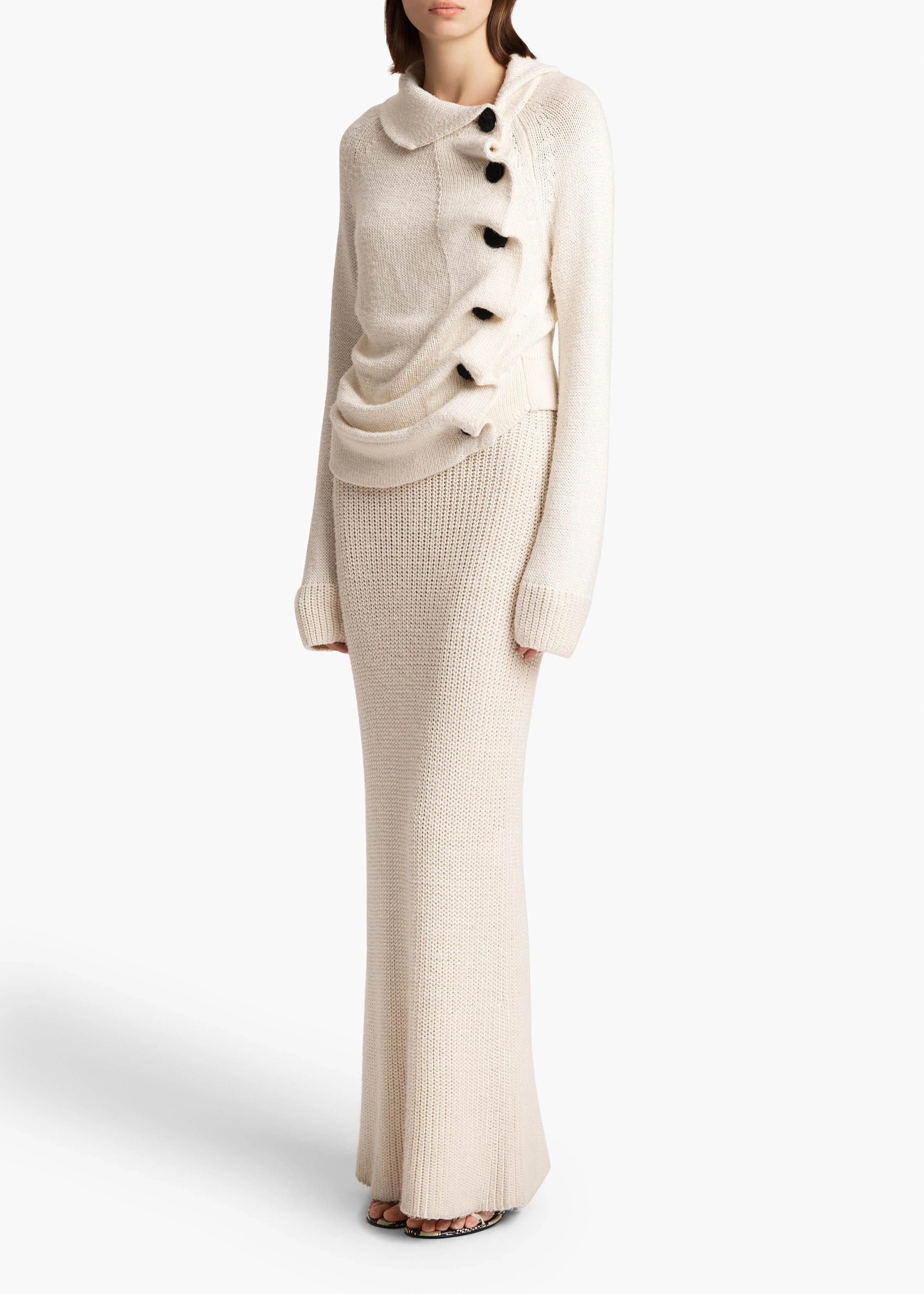 Khaite - Lex Dress in Glaze - Image 3