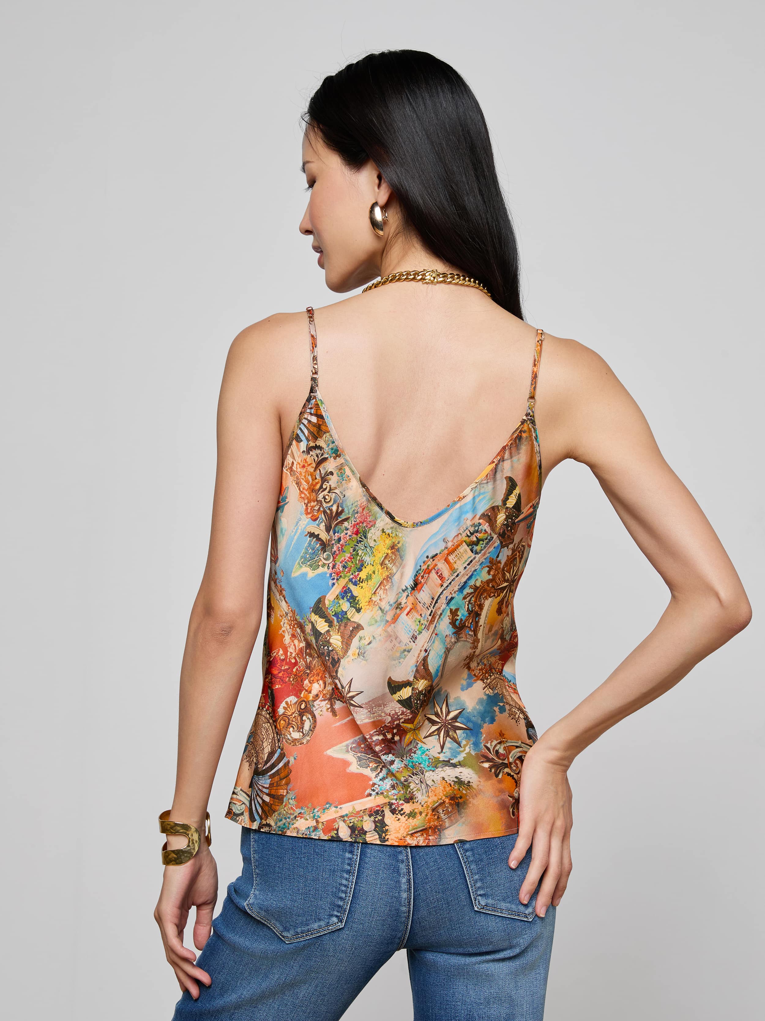 L'AGENCE - Lexi Satin Camisole - Image 5
