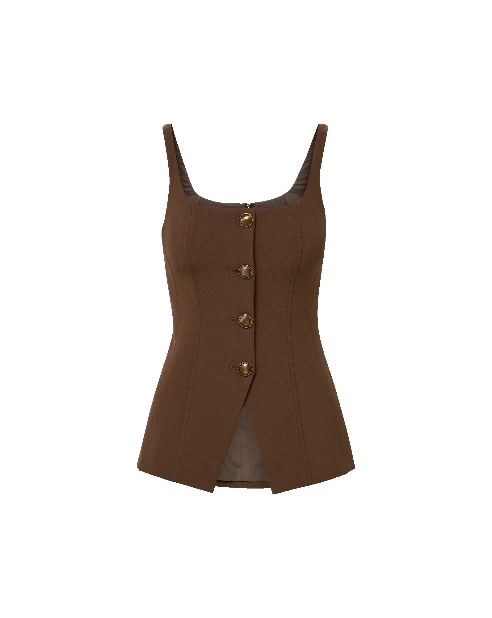 Veronica Beard - Liana Button - Up Vest - Image 5