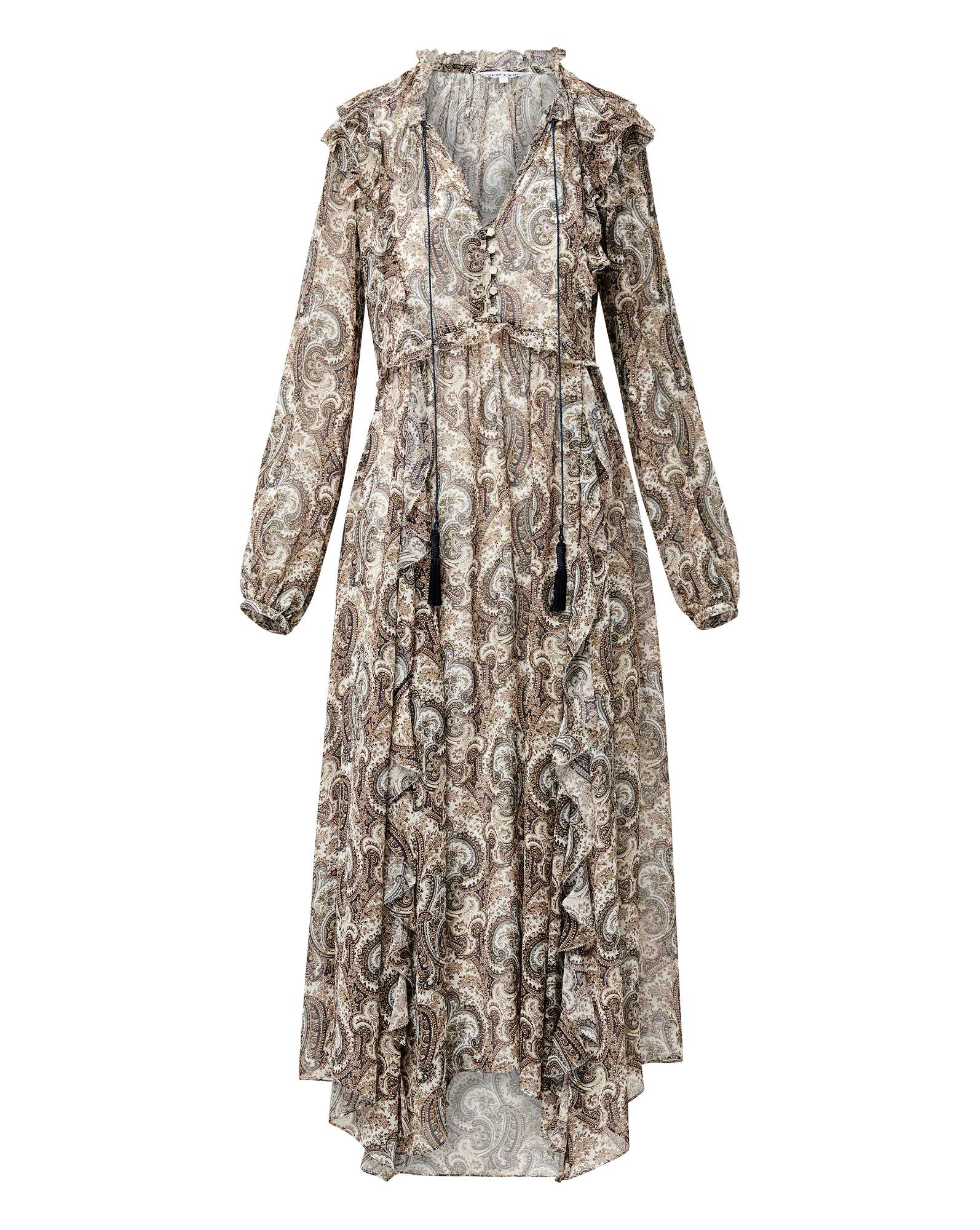 Veronica Beard - Lilith Silk Maxi Dress - Image 6
