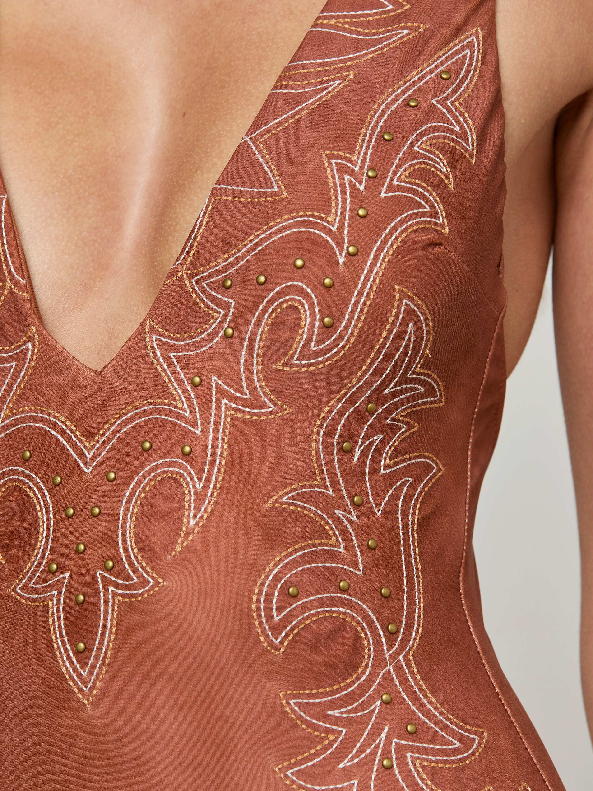 L'AGENCE - Lisa Plunge One - Piece Swimsuit - Image 10