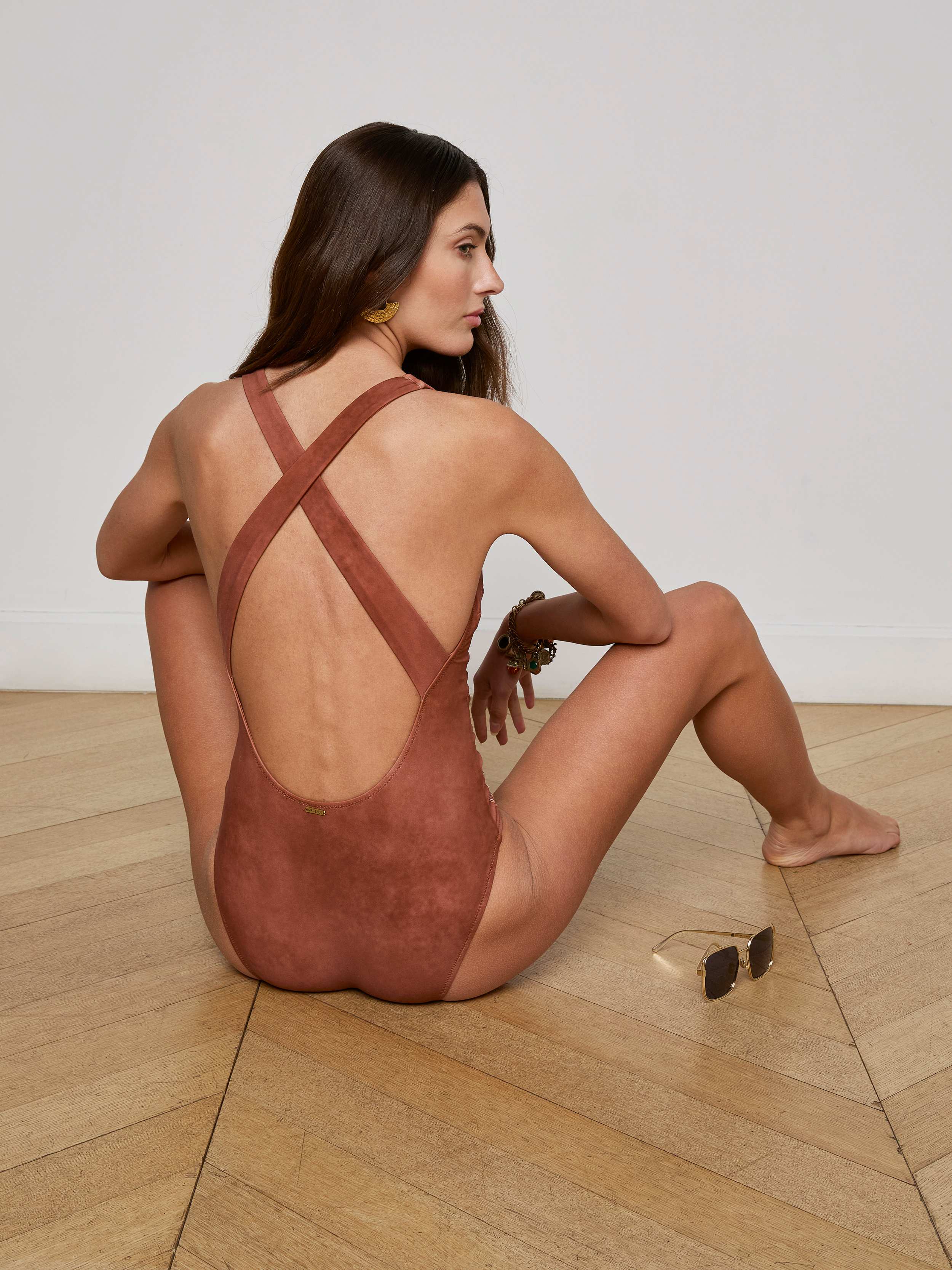 L'AGENCE - Lisa Plunge One - Piece Swimsuit - Image 14