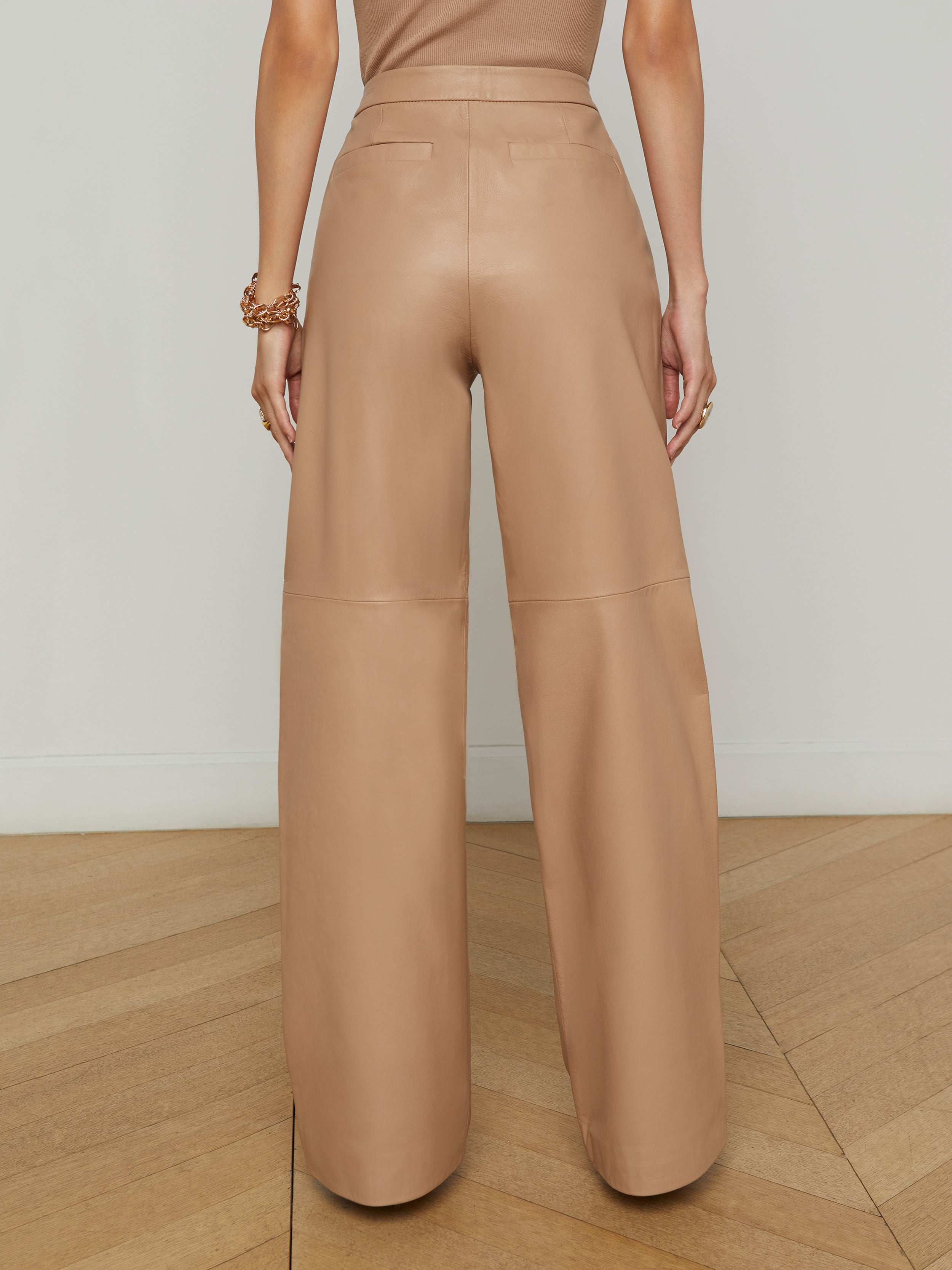 L'AGENCE - Livvy Leather Trouser - Image 10