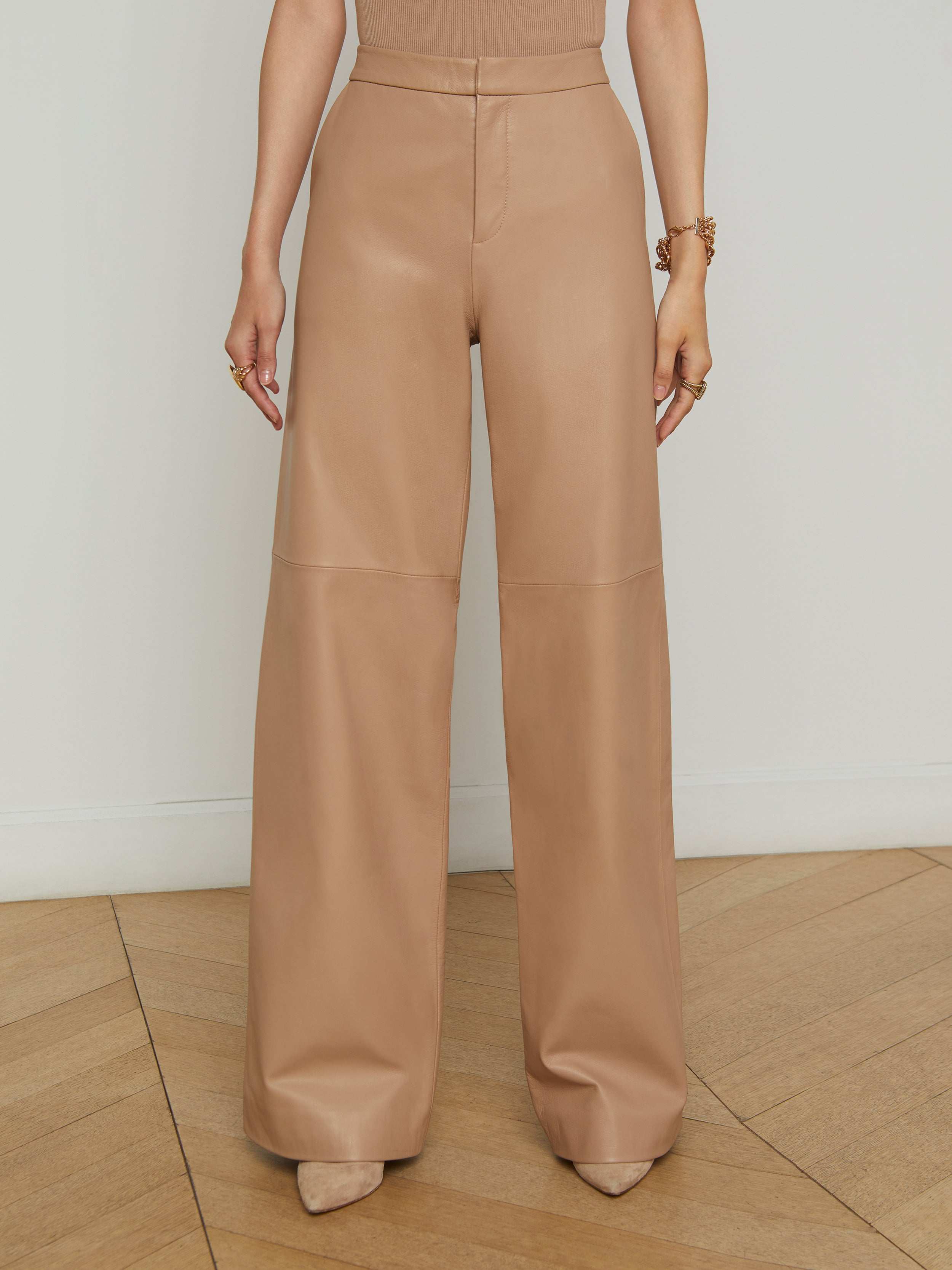 L'AGENCE - Livvy Leather Trouser - Image 2