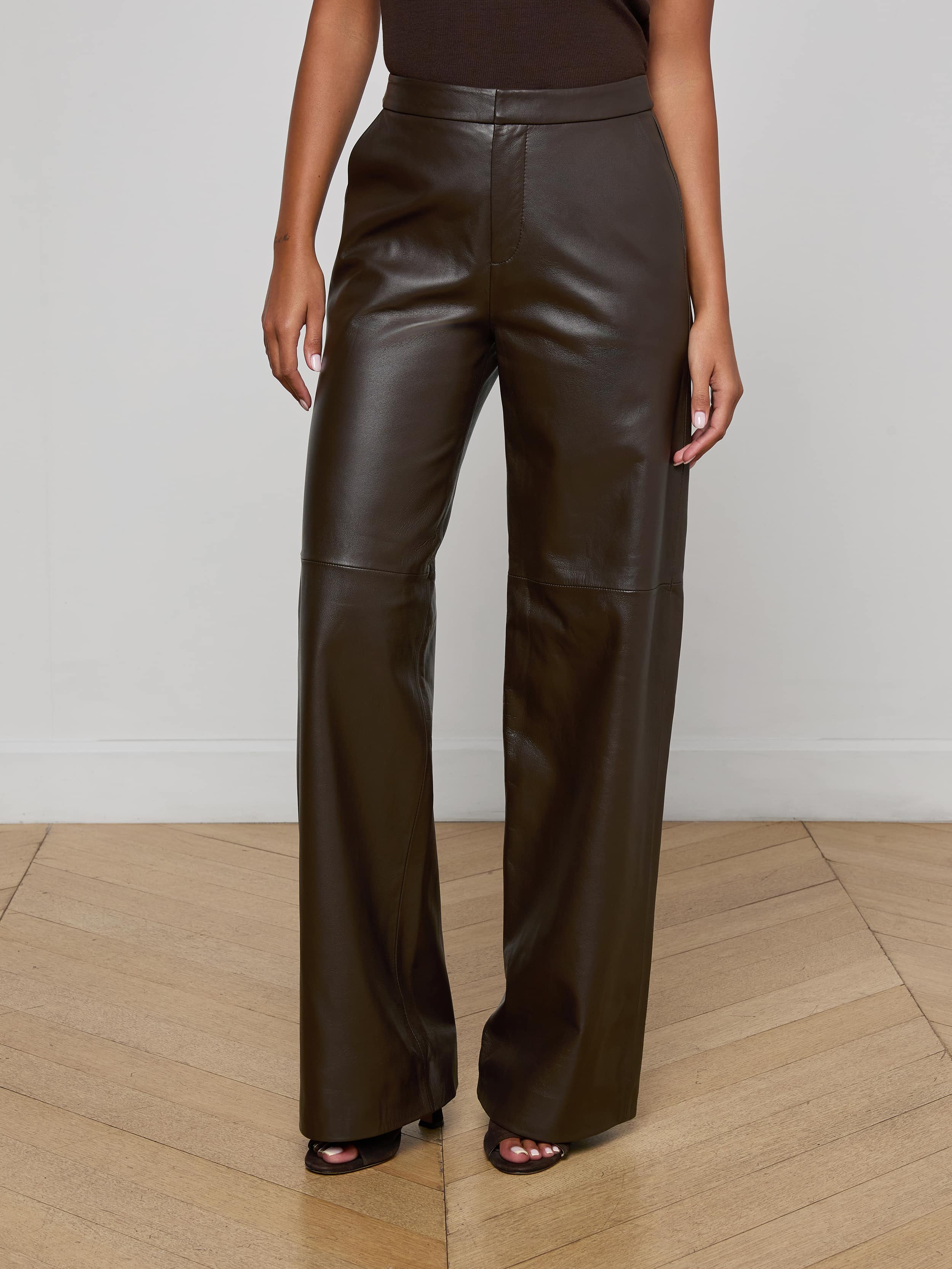 L'AGENCE - Livvy Leather Trouser - Image 2