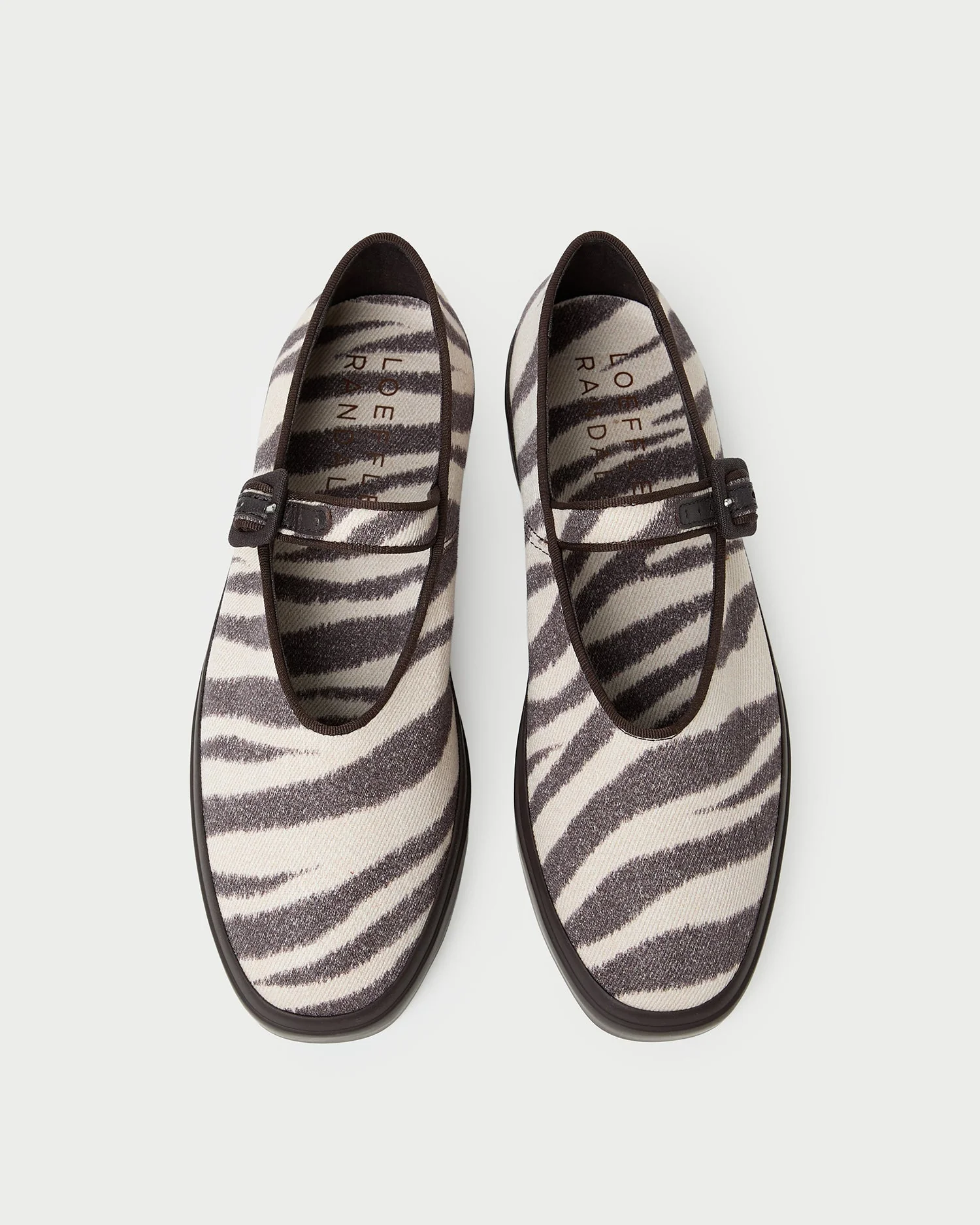Loeffler Randall - Cooper Zebra Mary Jane Sneaker