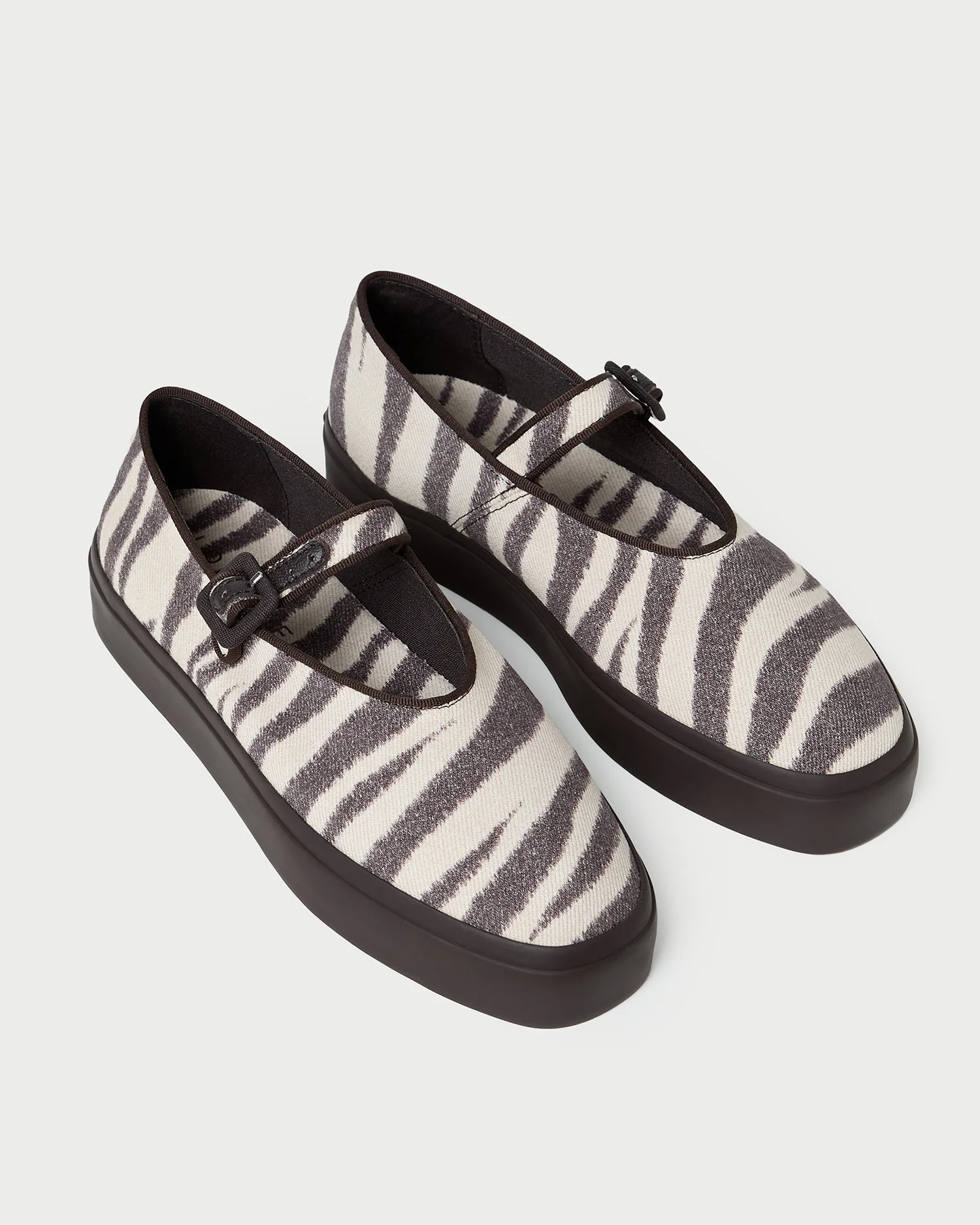 Loeffler Randall - Cooper Zebra Mary Jane Sneaker - Image 4