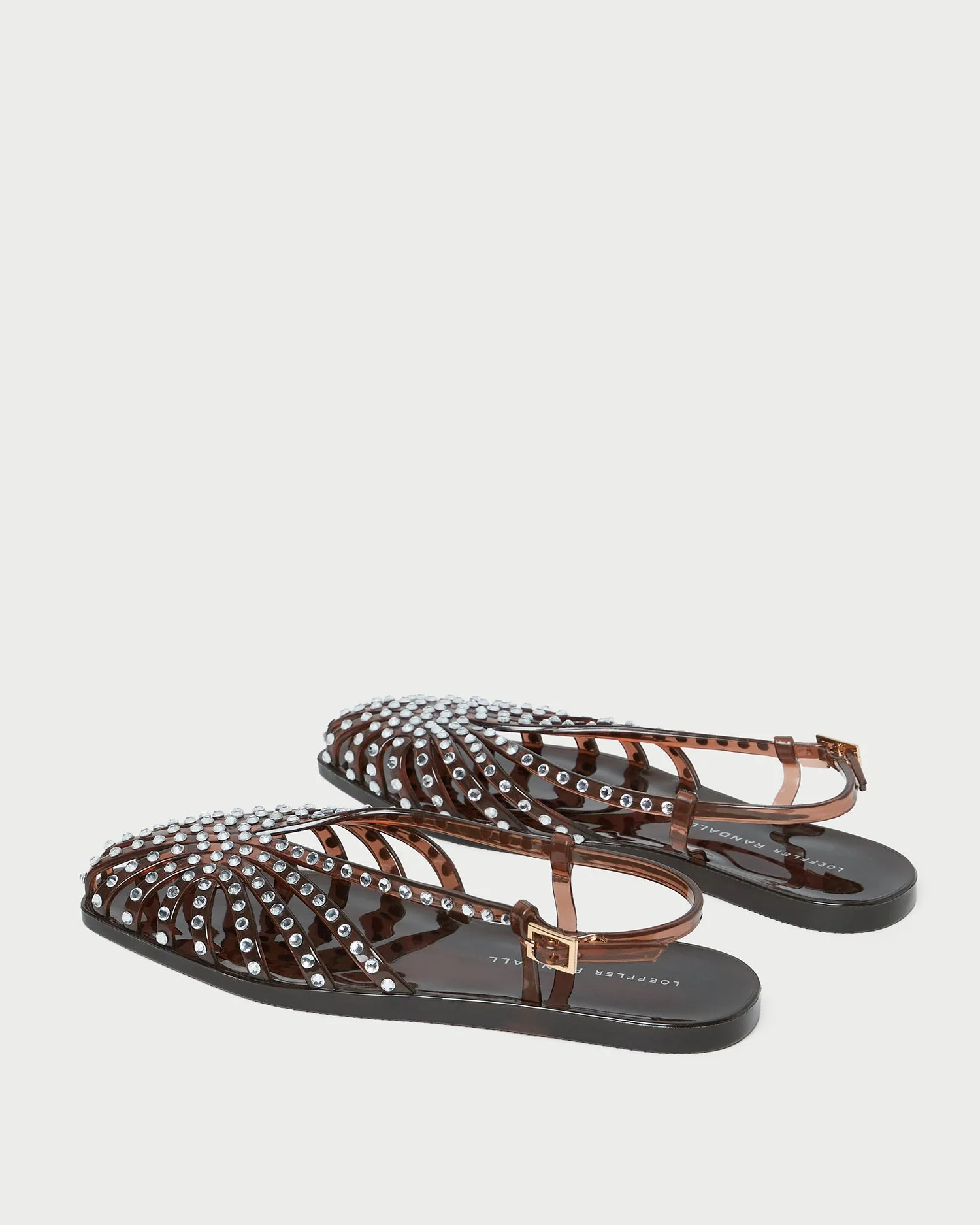 Loeffler Randall - Devon Brown Jelly Slingback Sandal - Image 5