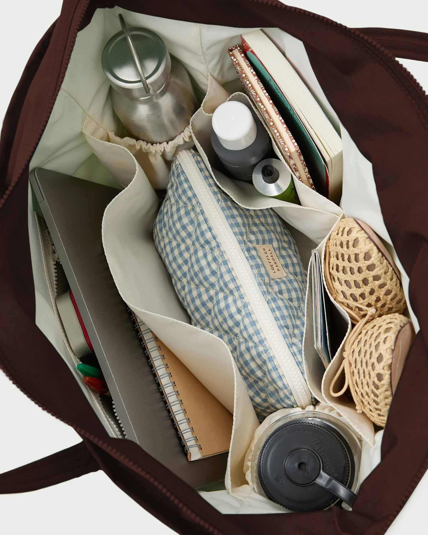 Loeffler Randall - Dina Chocolate Travel Tote - Image 4