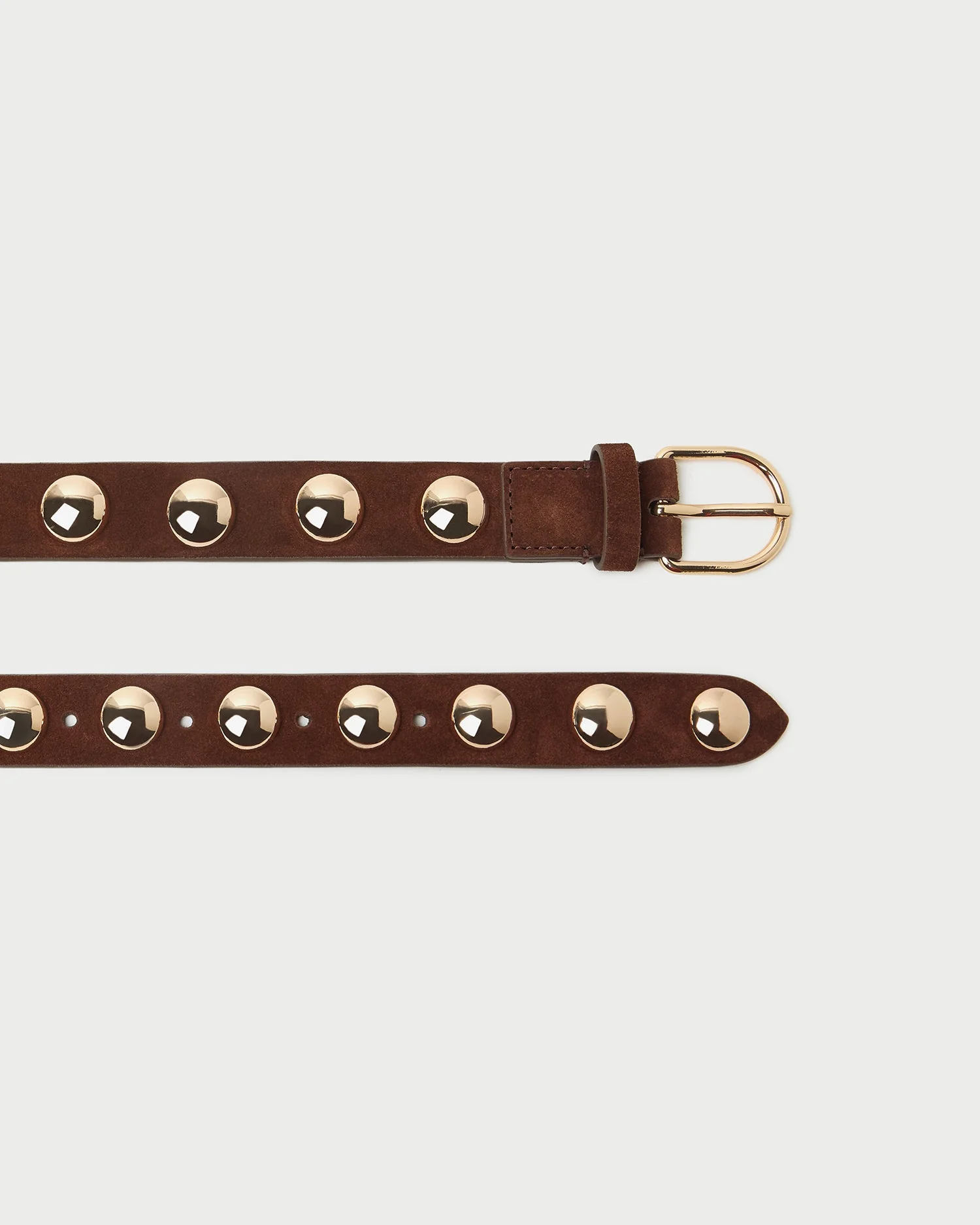 Loeffler Randall - Issa Espresso/Champagne Studded Belt - Image 2