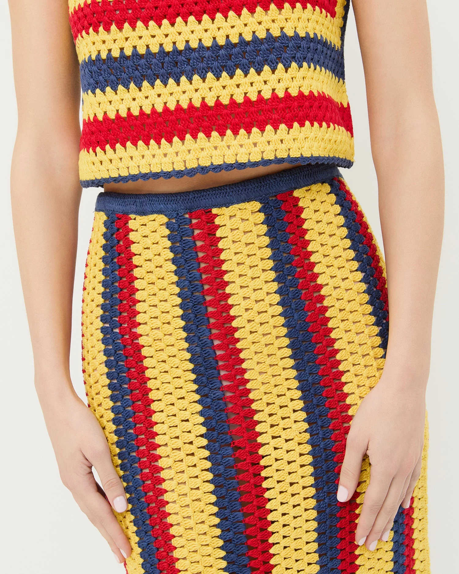 Loeffler Randall - Lela Crochet Skirt - Image 4