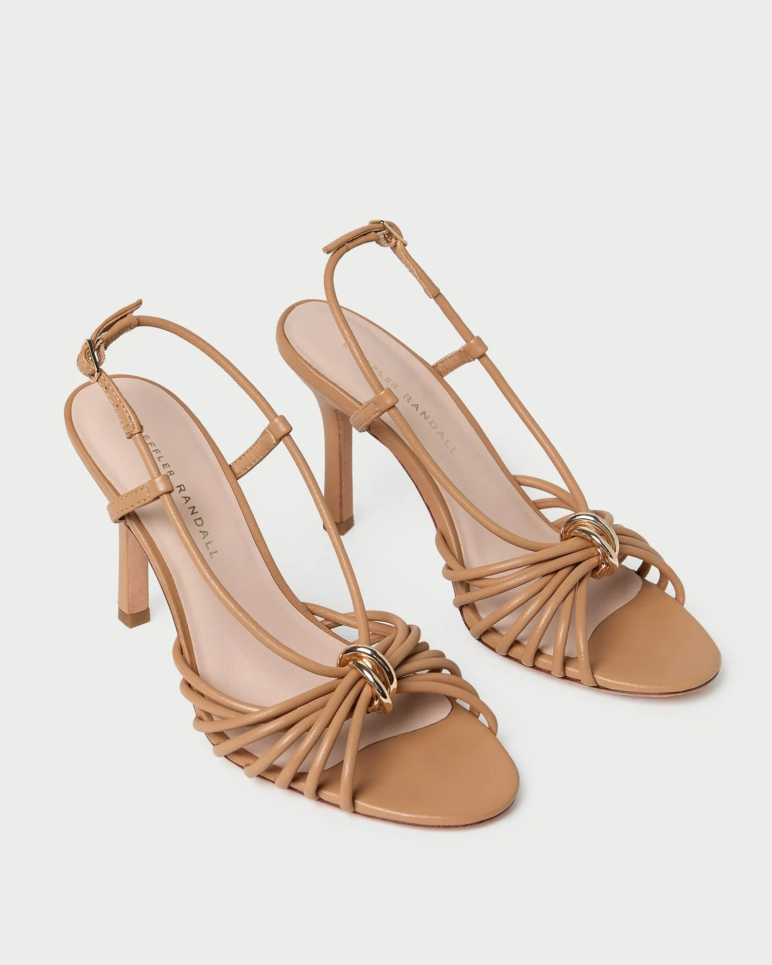 Loeffler Randall - Mareka Dune Leather Heeled Sandal - Image 3