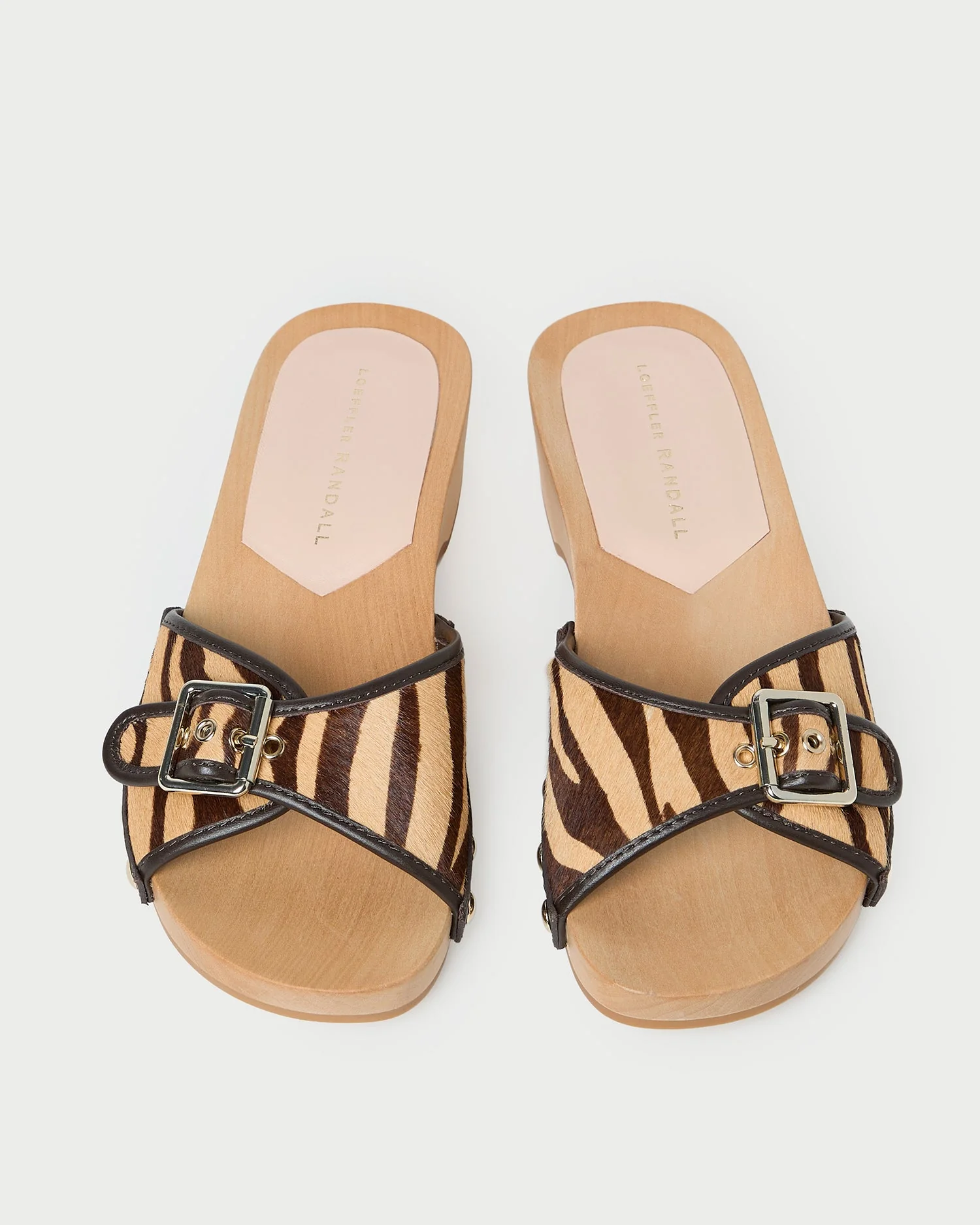 Loeffler Randall - Paulie Zebra Studded Sandal - Image 3