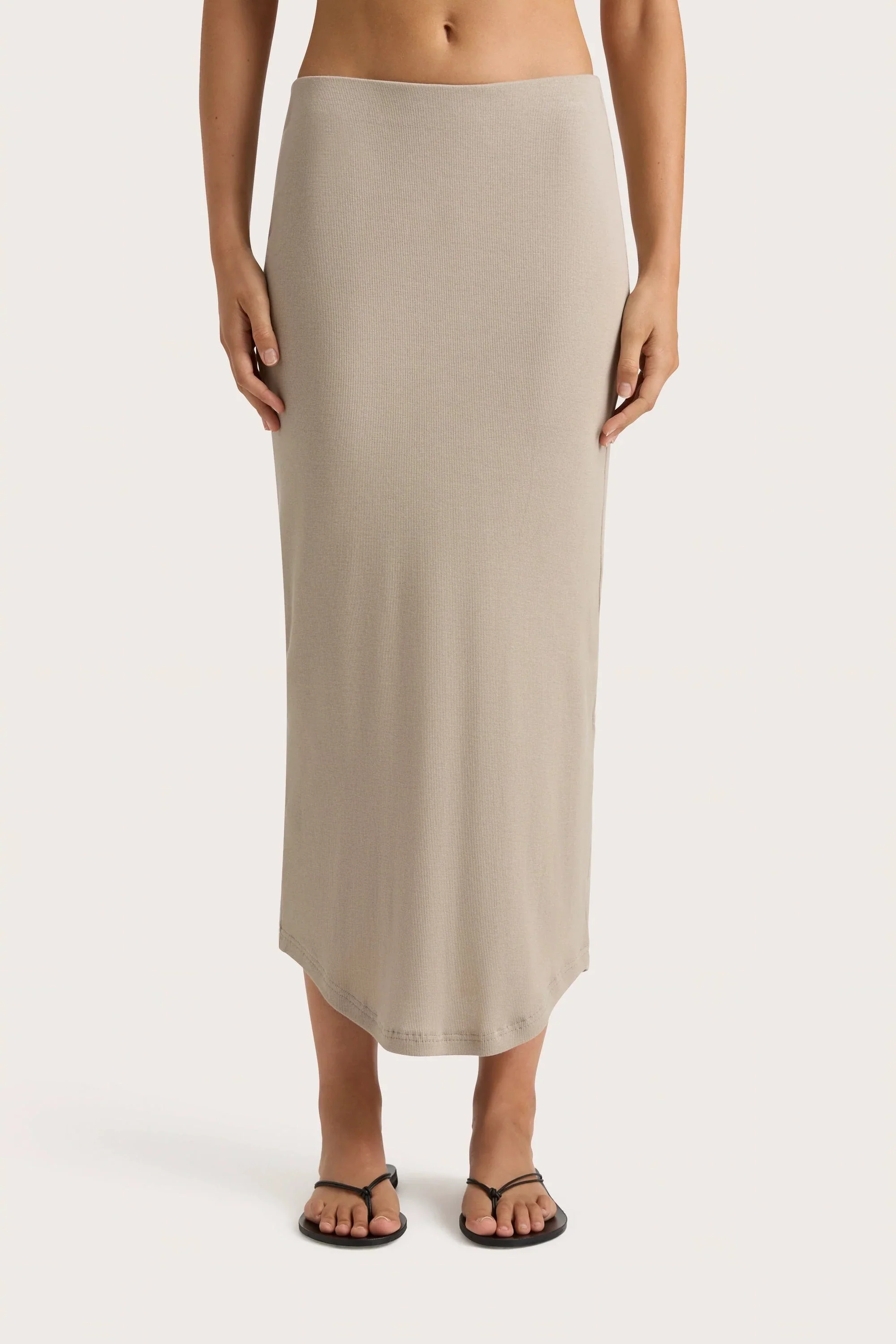 Faithfull - Loire Skirt Taupe - Final Sale - Image 3