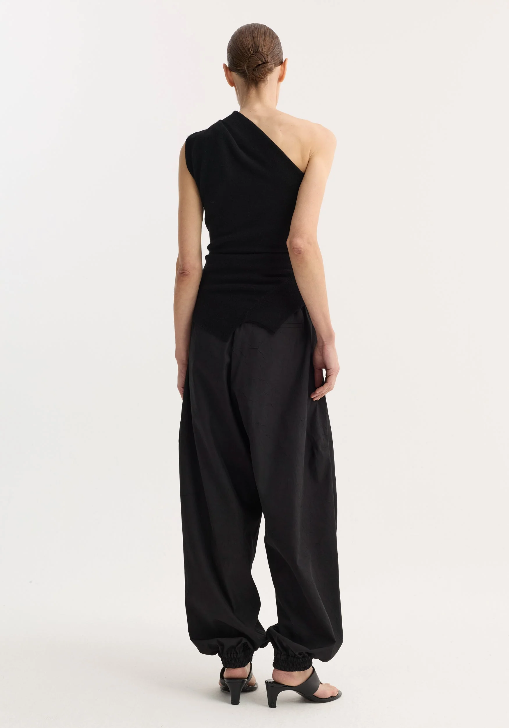 ROHE - Balloon track pants | black - Image 4