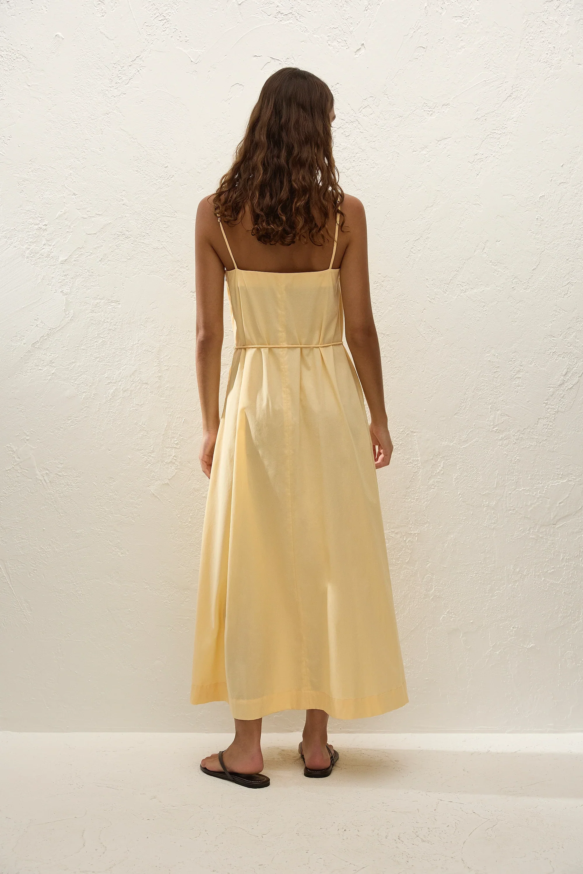 Faithfull - Lopez Midi Dress Banana - Image 4