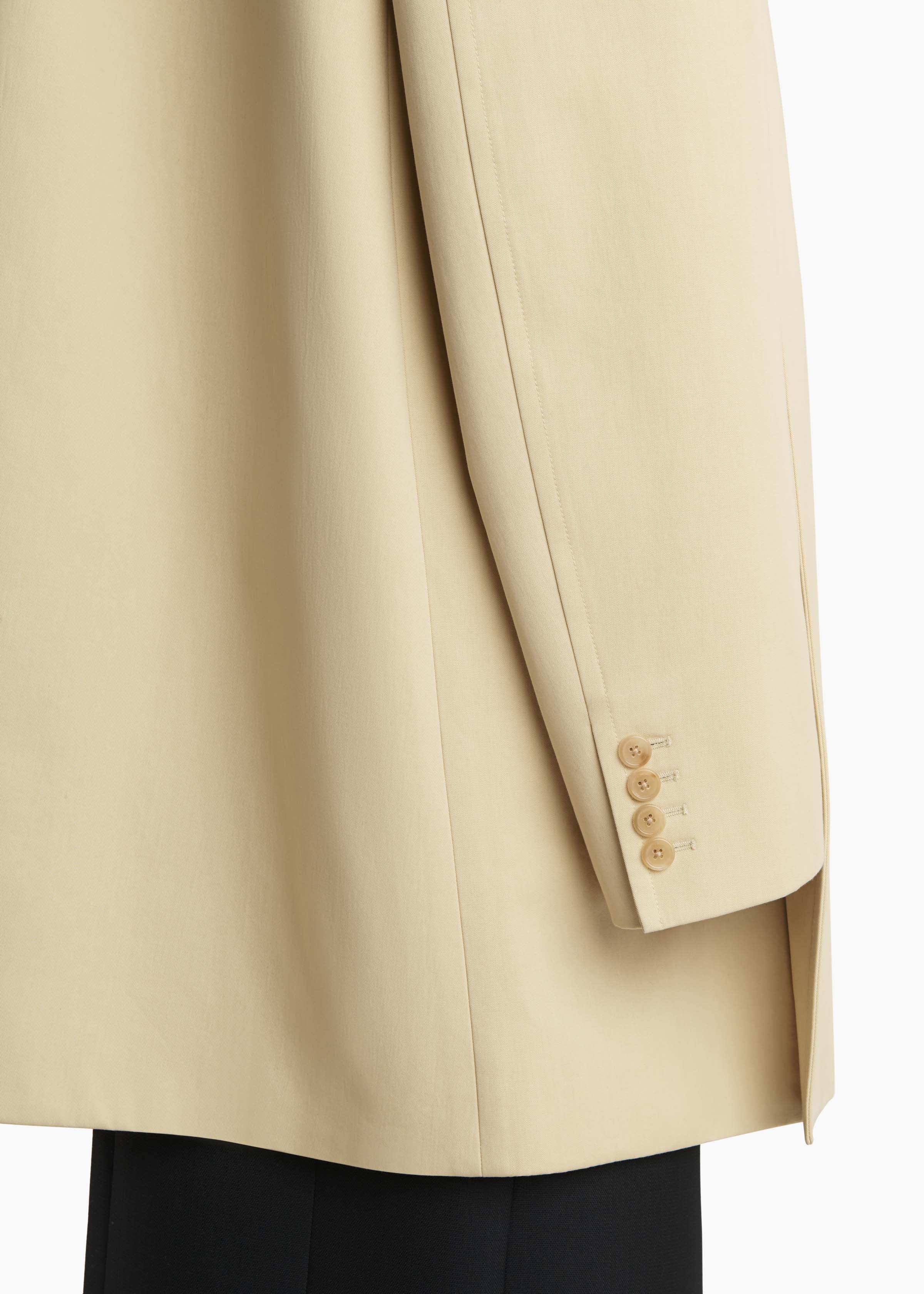 Khaite - Lorel Coat in Natural - Image 14