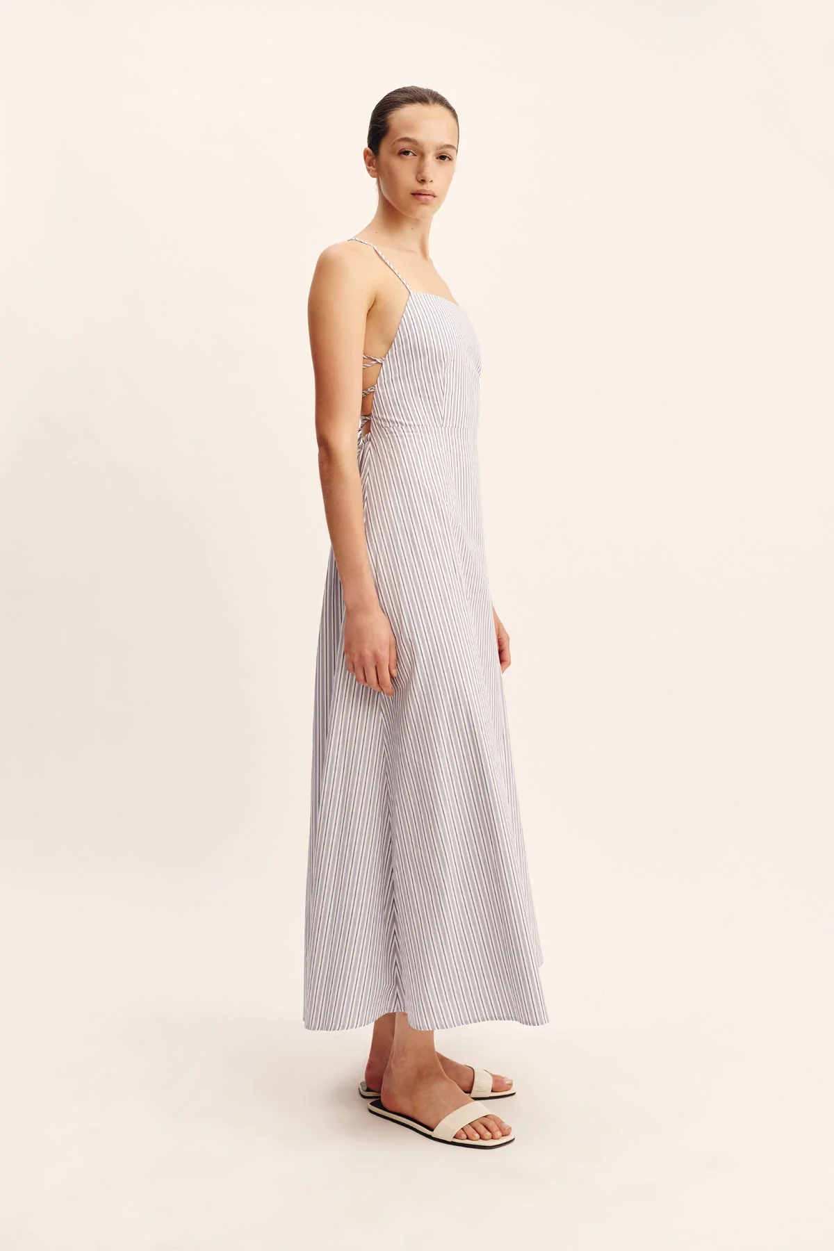 Posse - LORI DRESS - BLUE STRIPE - Image 9